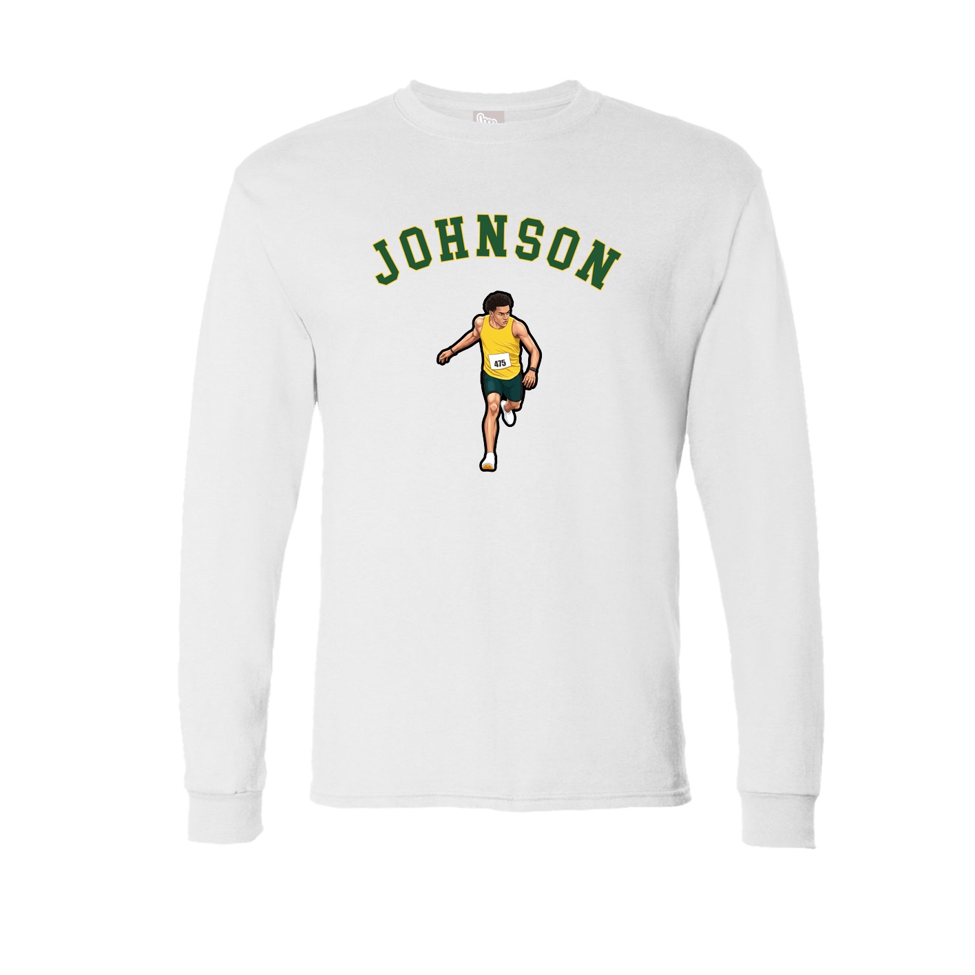 Long Sleeve Tee — Shirsey Arch in White