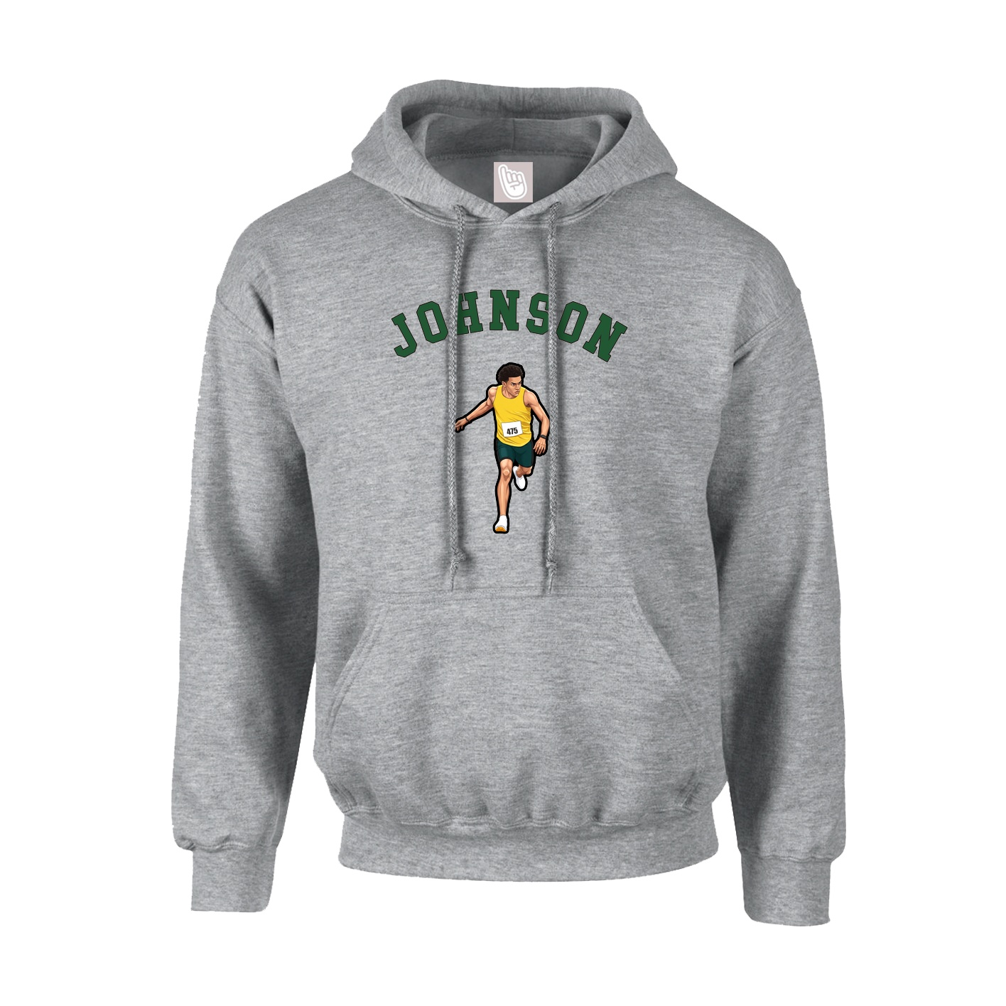 Youth Hoodie — Shirsey Arch in Grey