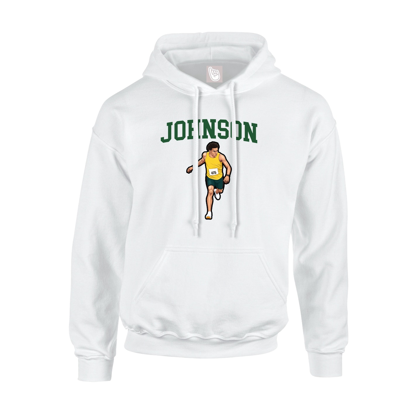 Hoodie — Shirsey in White