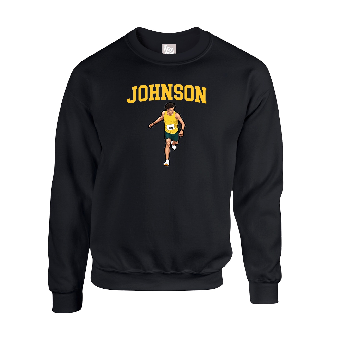 Fleece Crew — Shirsey in Black