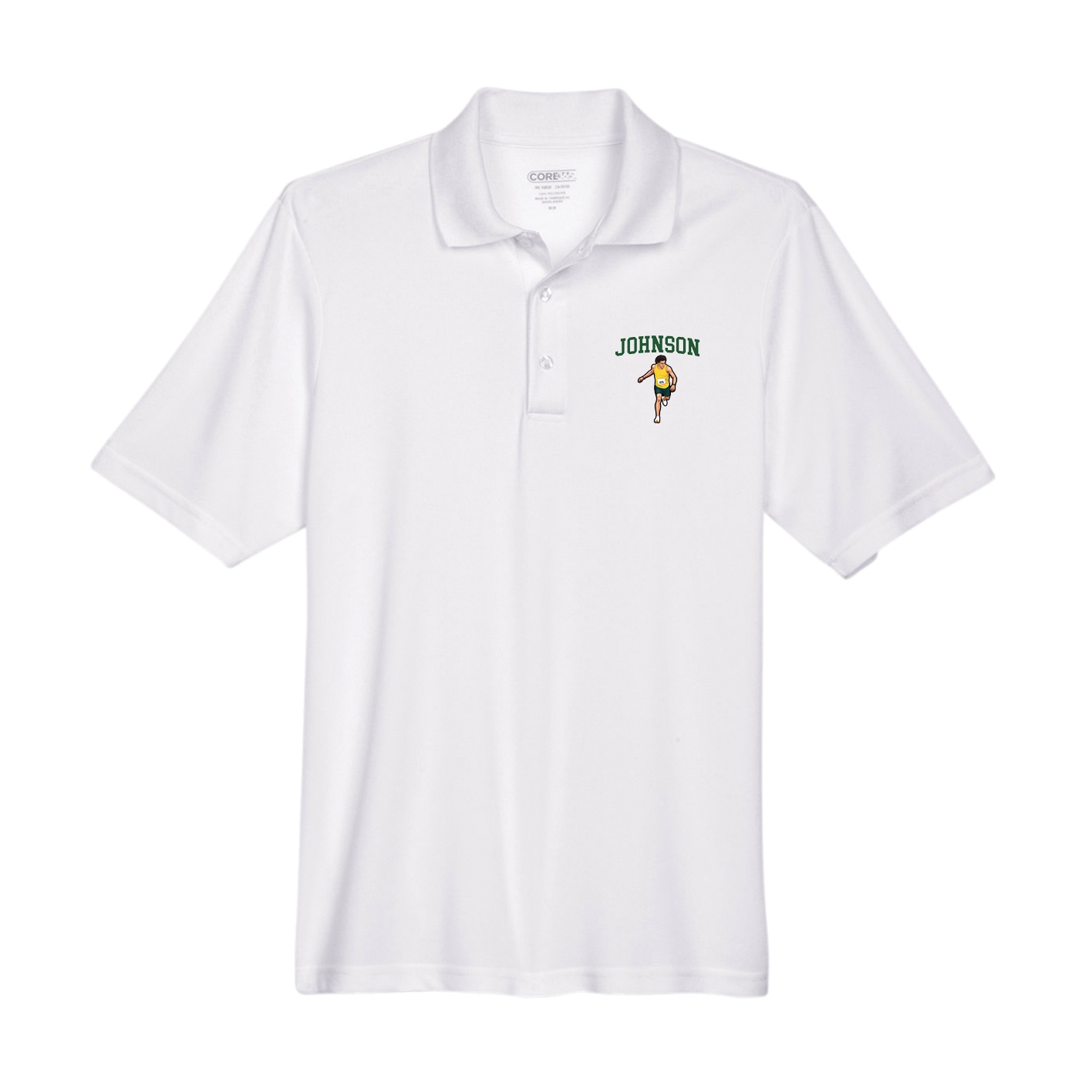Performance Polo — Shirsey in White