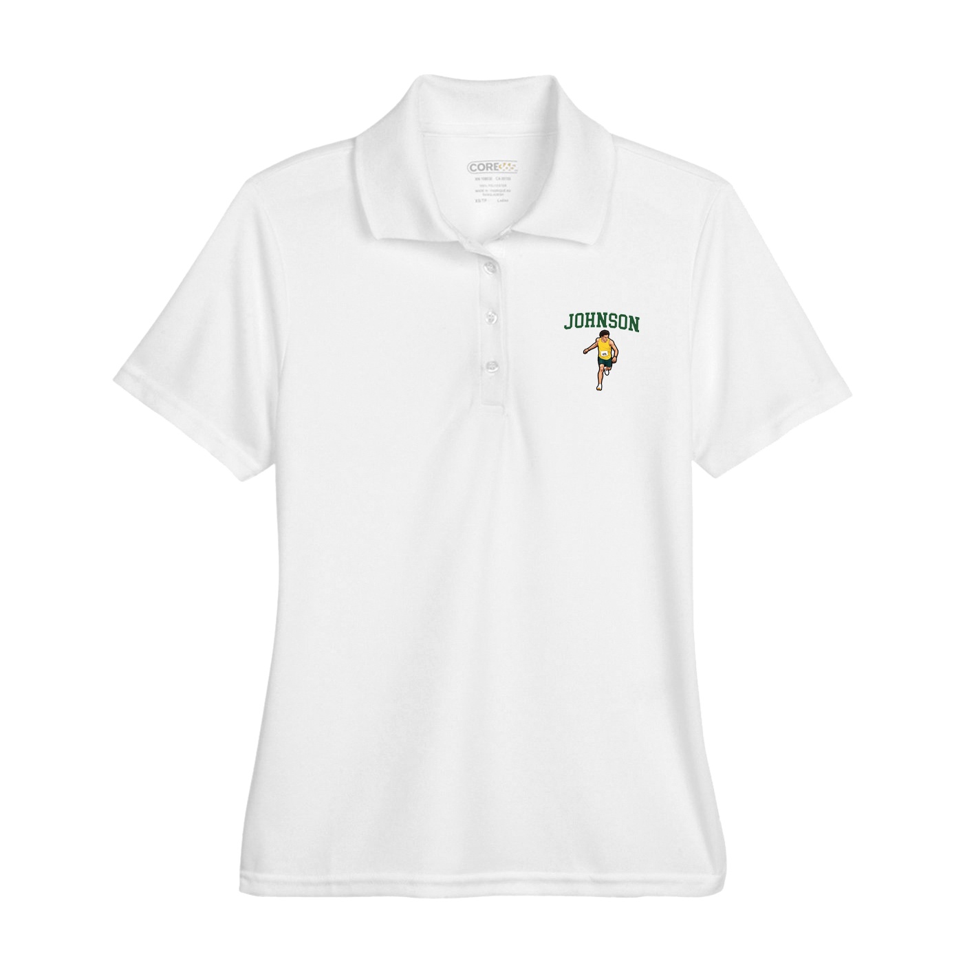 Womens Performance Polo — Shirsey in White