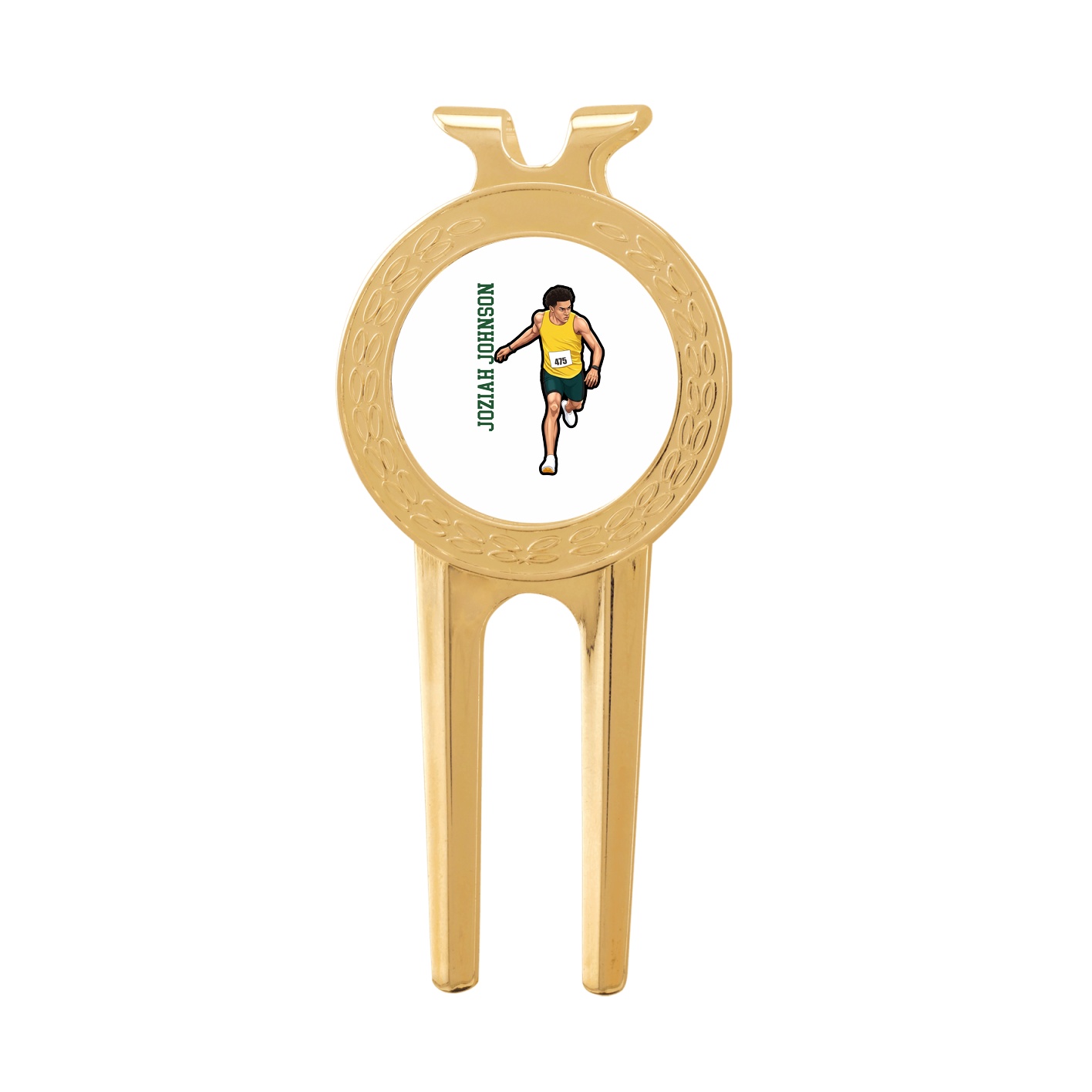 Divot Tool with Ball Marker — Name Vertical in Classic