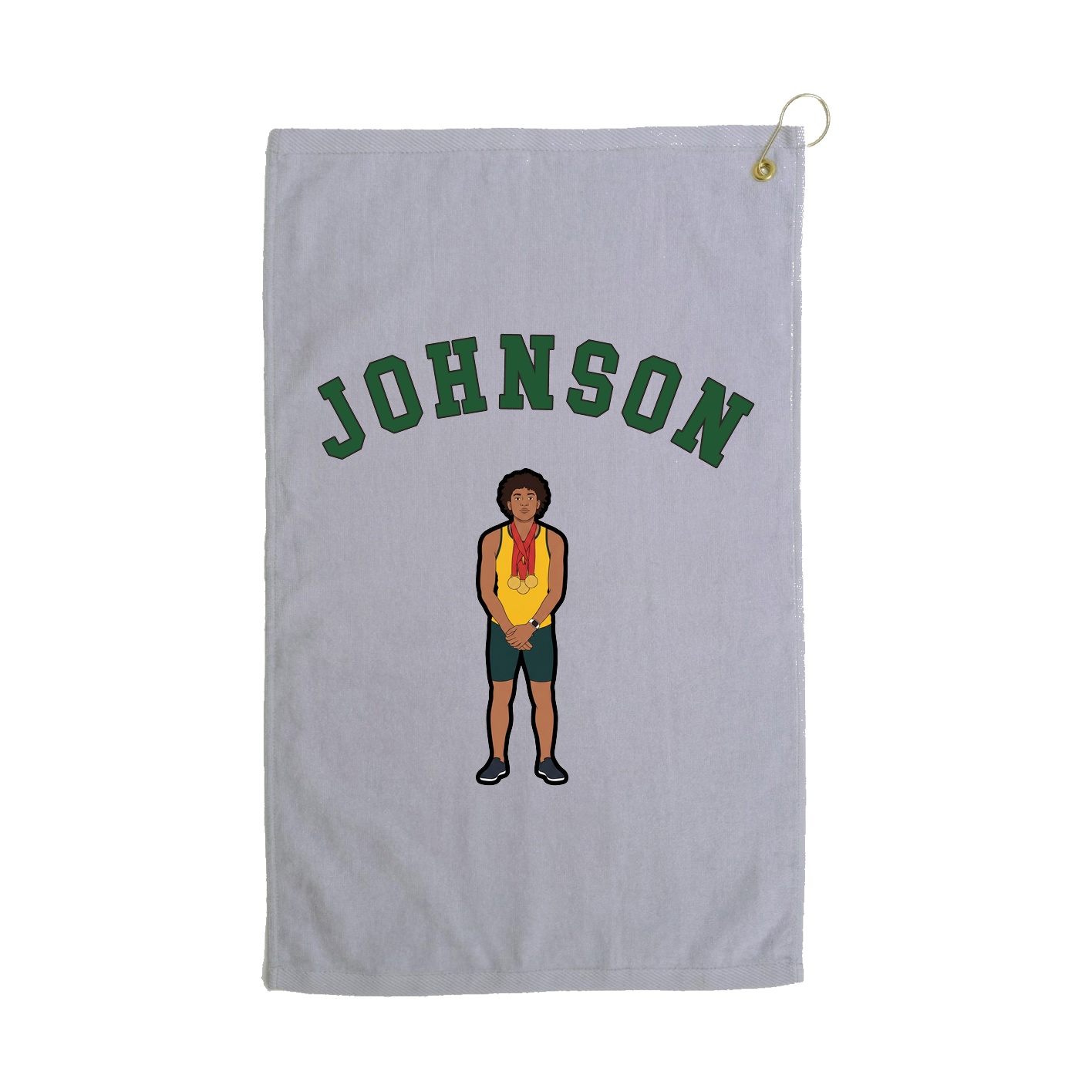 Golf Towel — Shirsey Arch in Grey