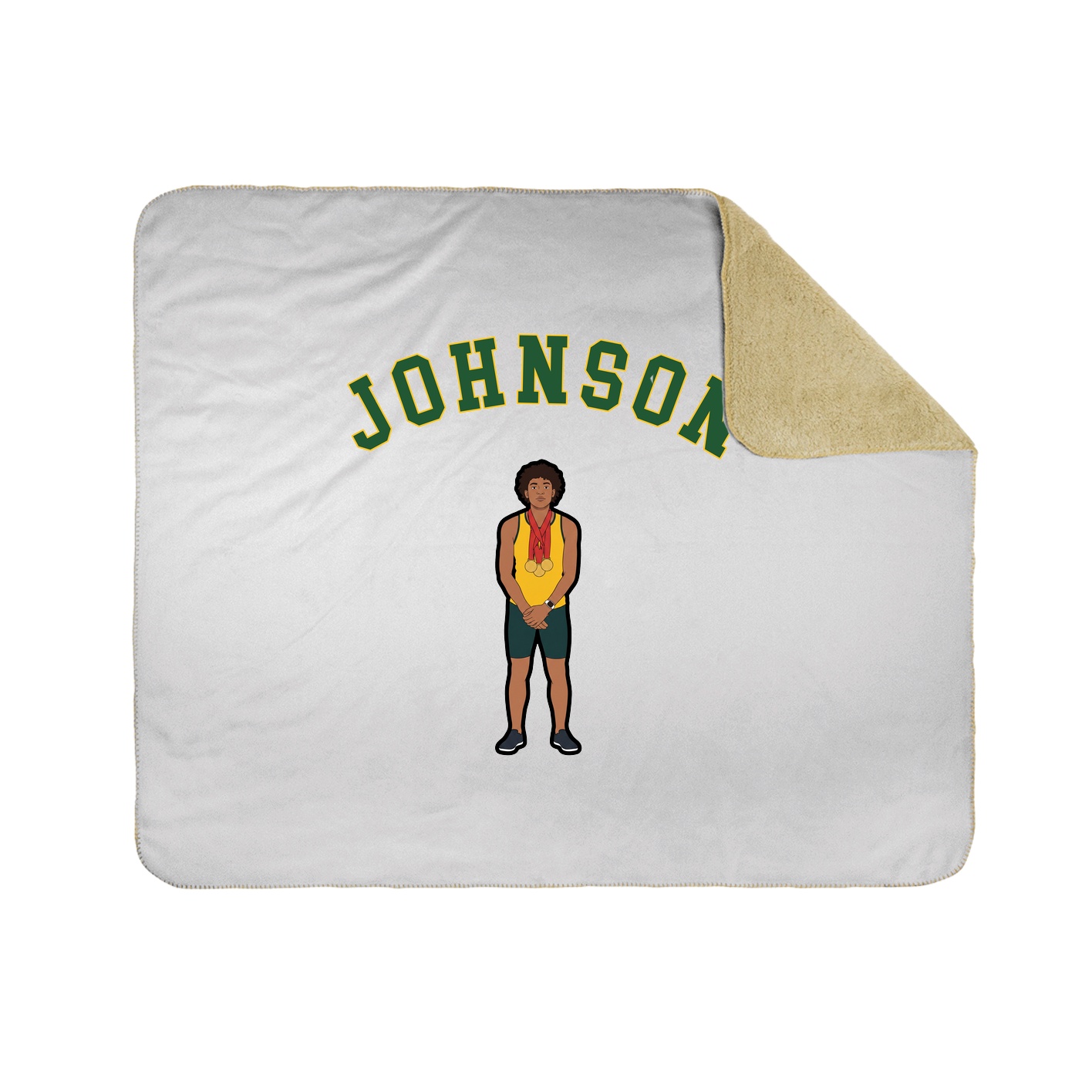 Throw Blanket — Shirsey Arch in White