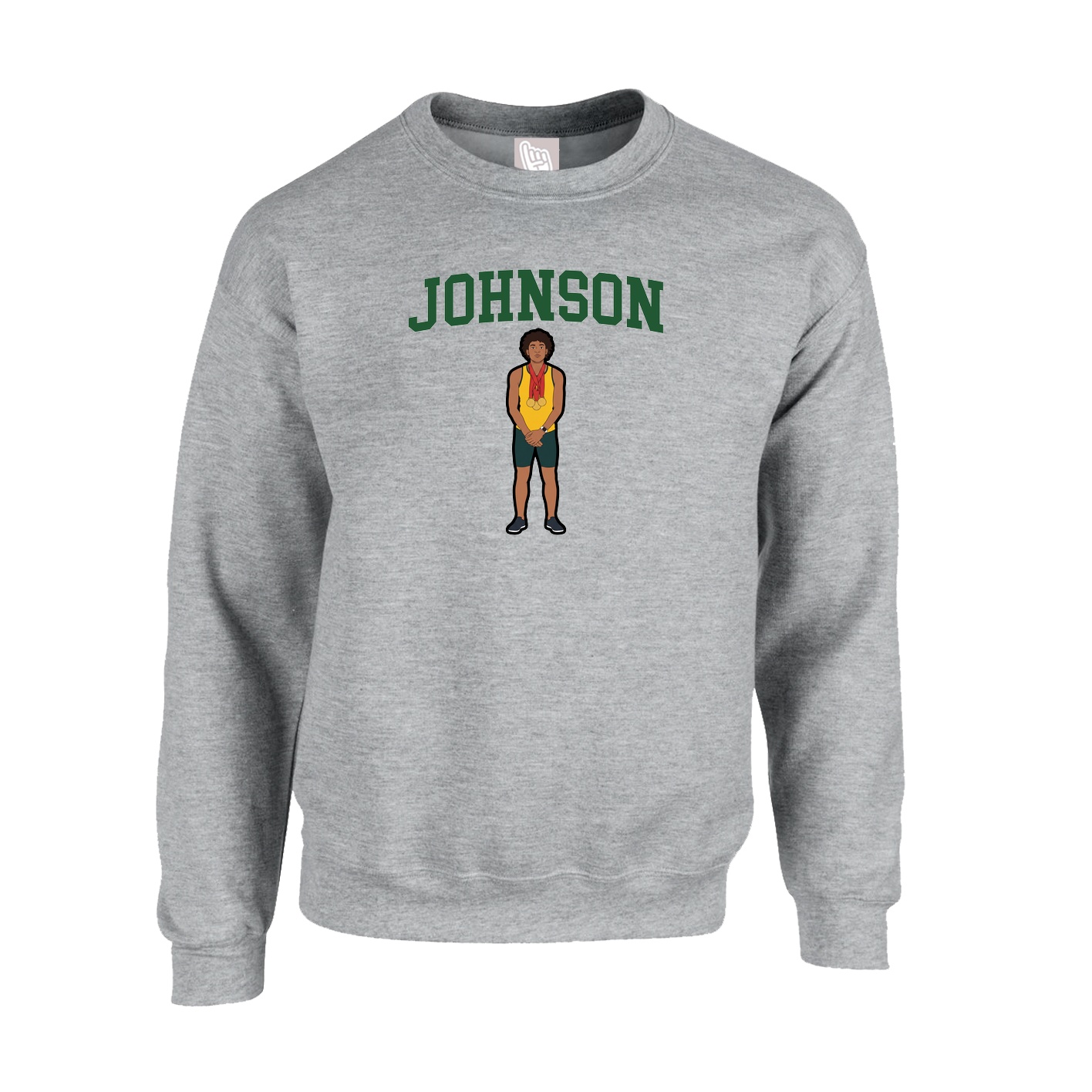Fleece Crew — Shirsey in Grey
