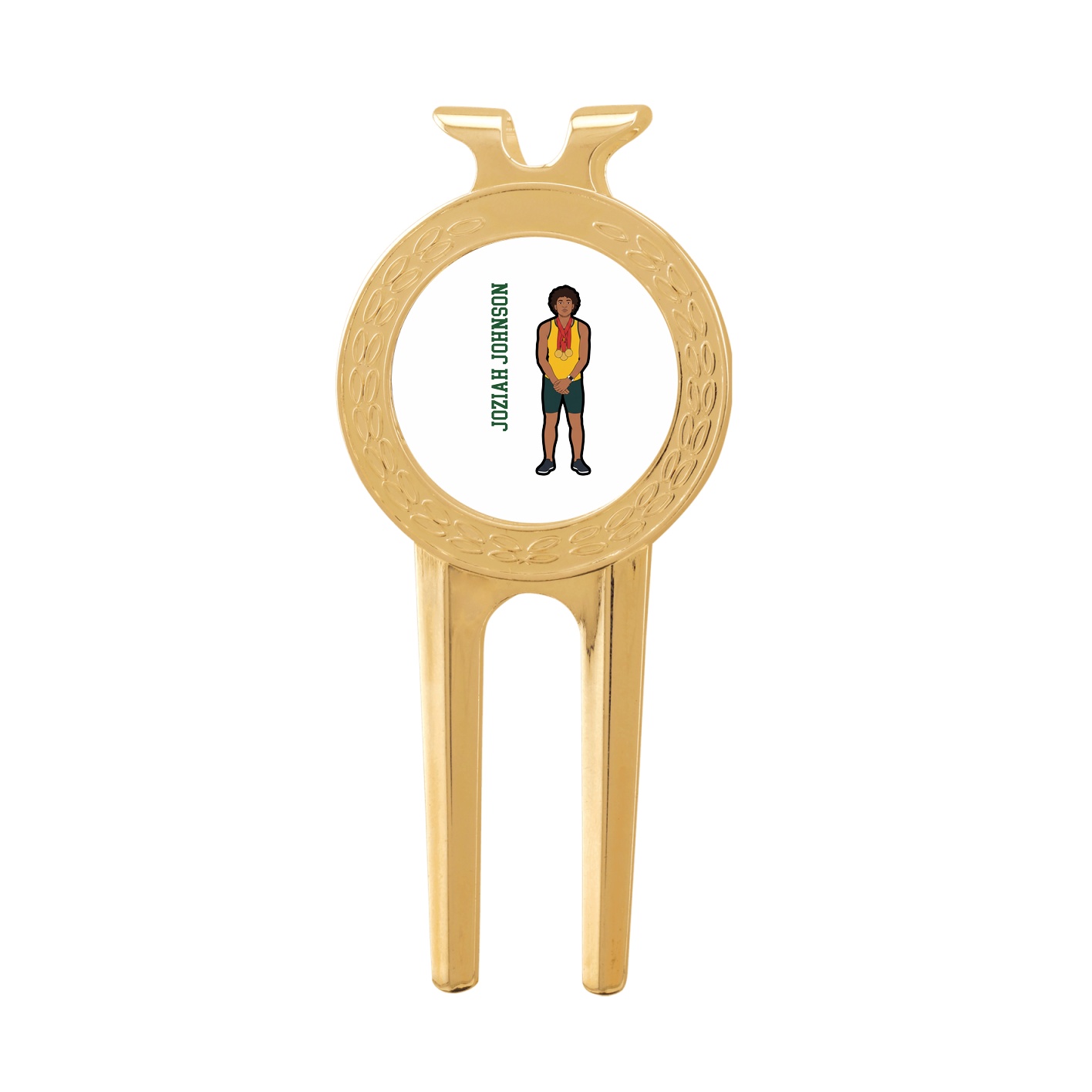Divot Tool with Ball Marker — Name Vertical in Classic