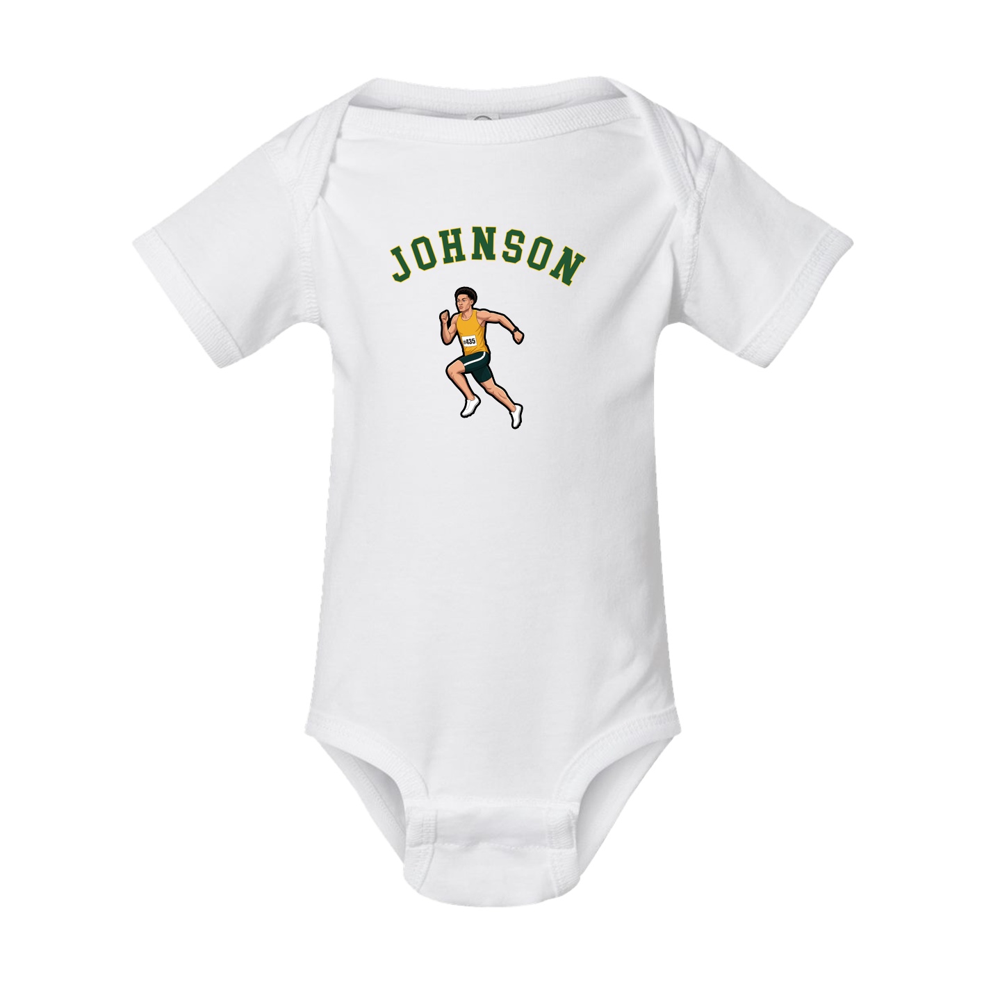 Baby Onesie — Shirsey Arch in White