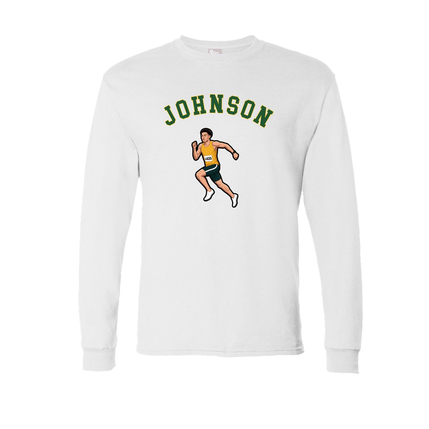 Long Sleeve Tee — Shirsey Arch in White