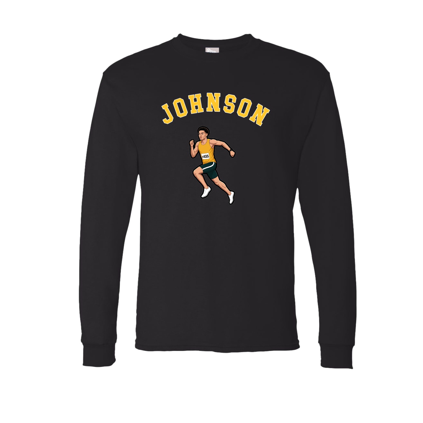 Long Sleeve Tee — Shirsey Arch in Black
