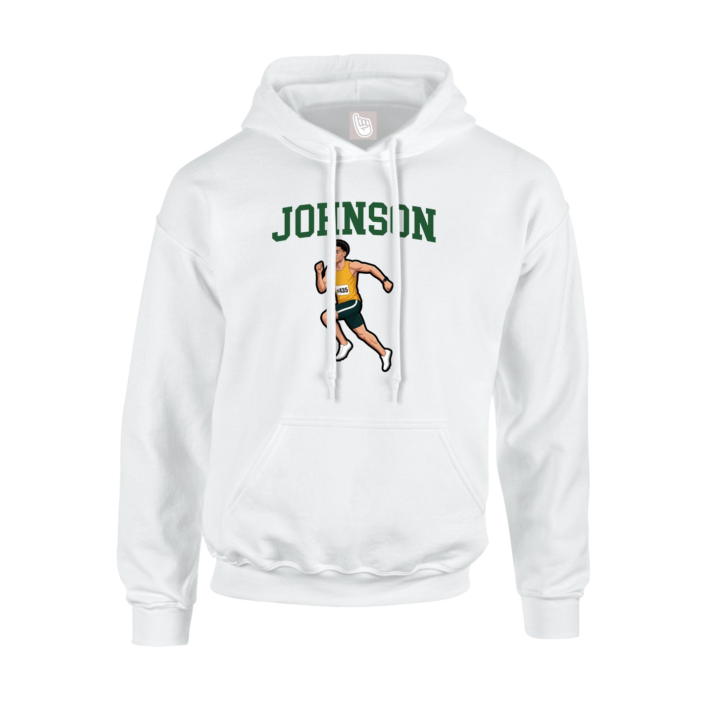 Hoodie — Shirsey in White