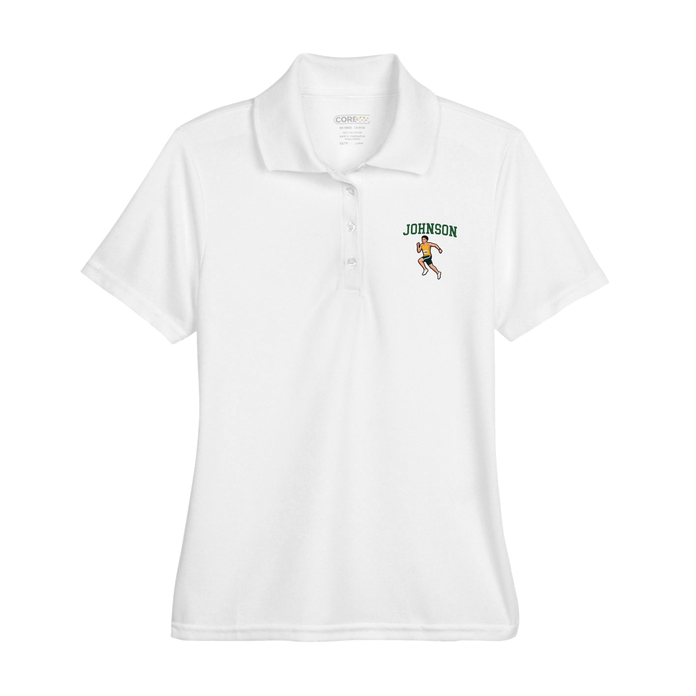 Womens Performance Polo — Shirsey in White
