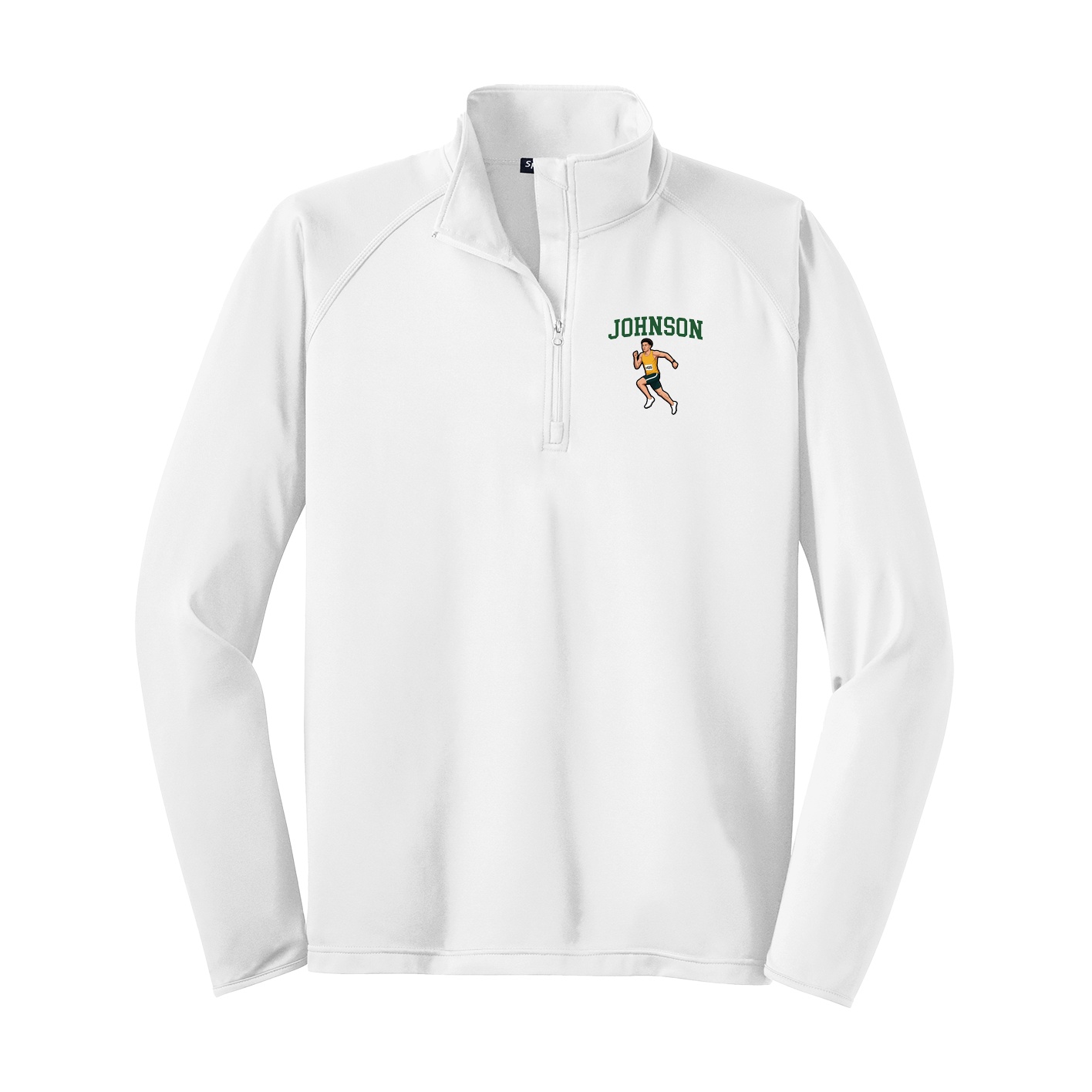 Q-Zip Pullover — Shirsey in White