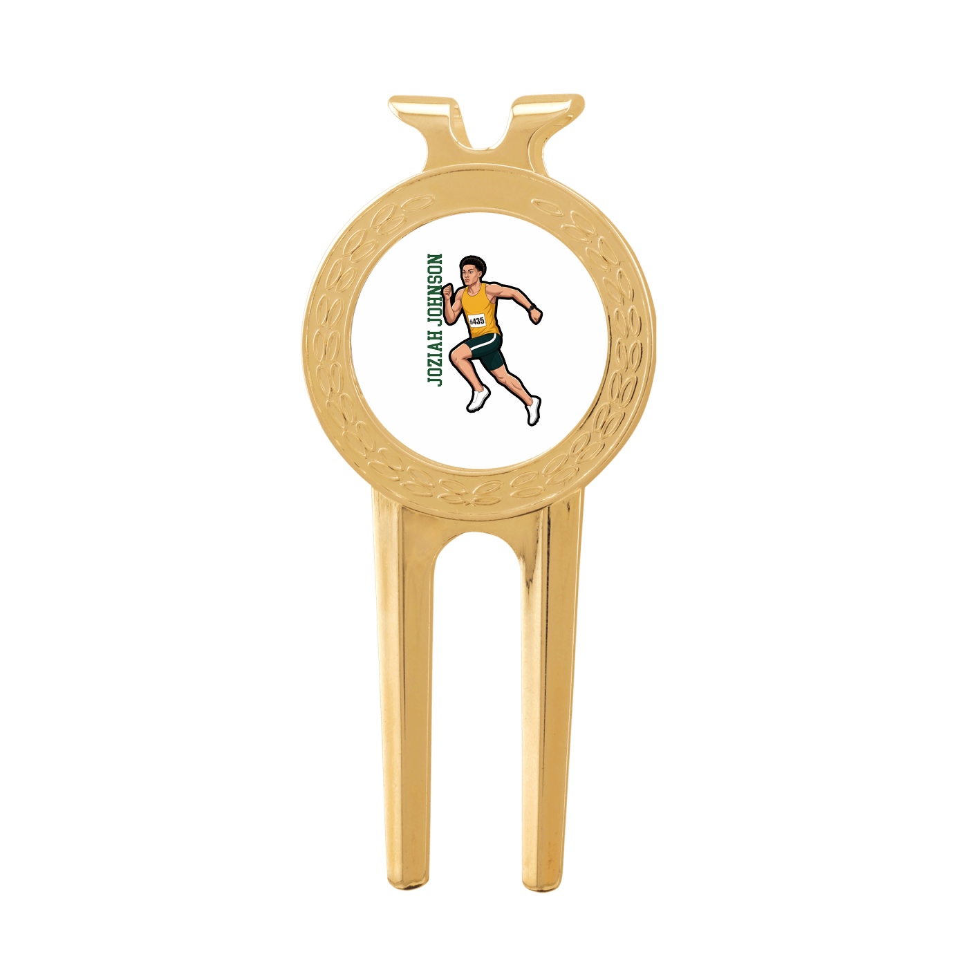 Divot Tool with Ball Marker — Name Vertical in Classic
