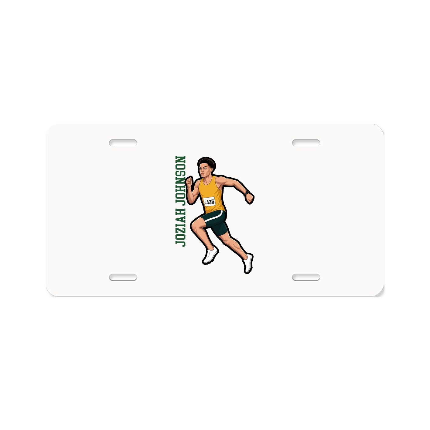 Aluminum License Plate
