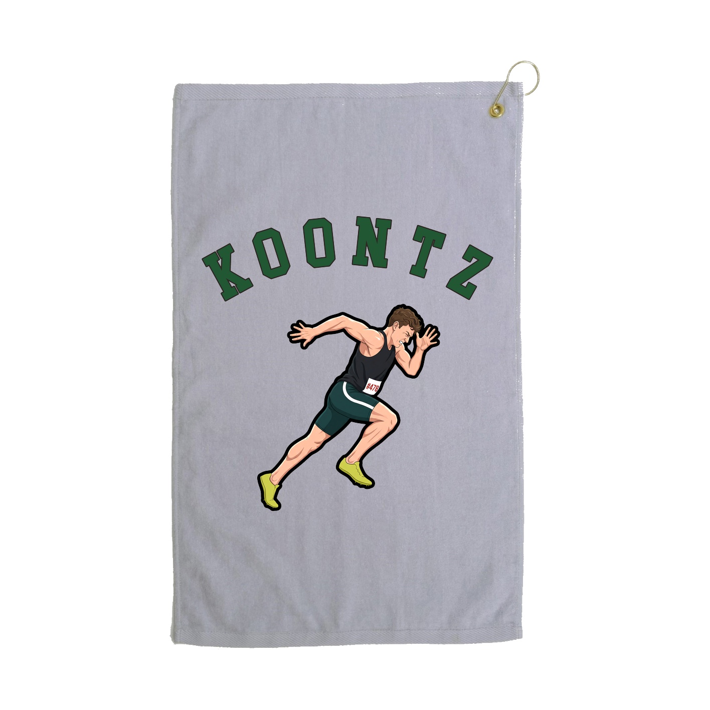 Golf Towel — Shirsey Arch in Grey
