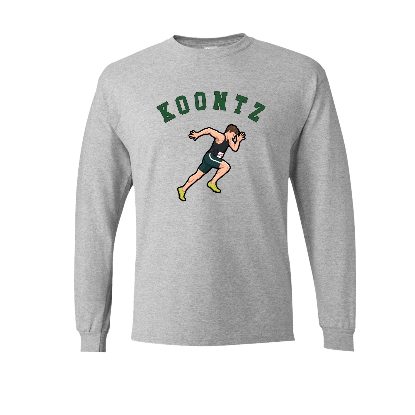 Long Sleeve Tee — Shirsey Arch in Grey
