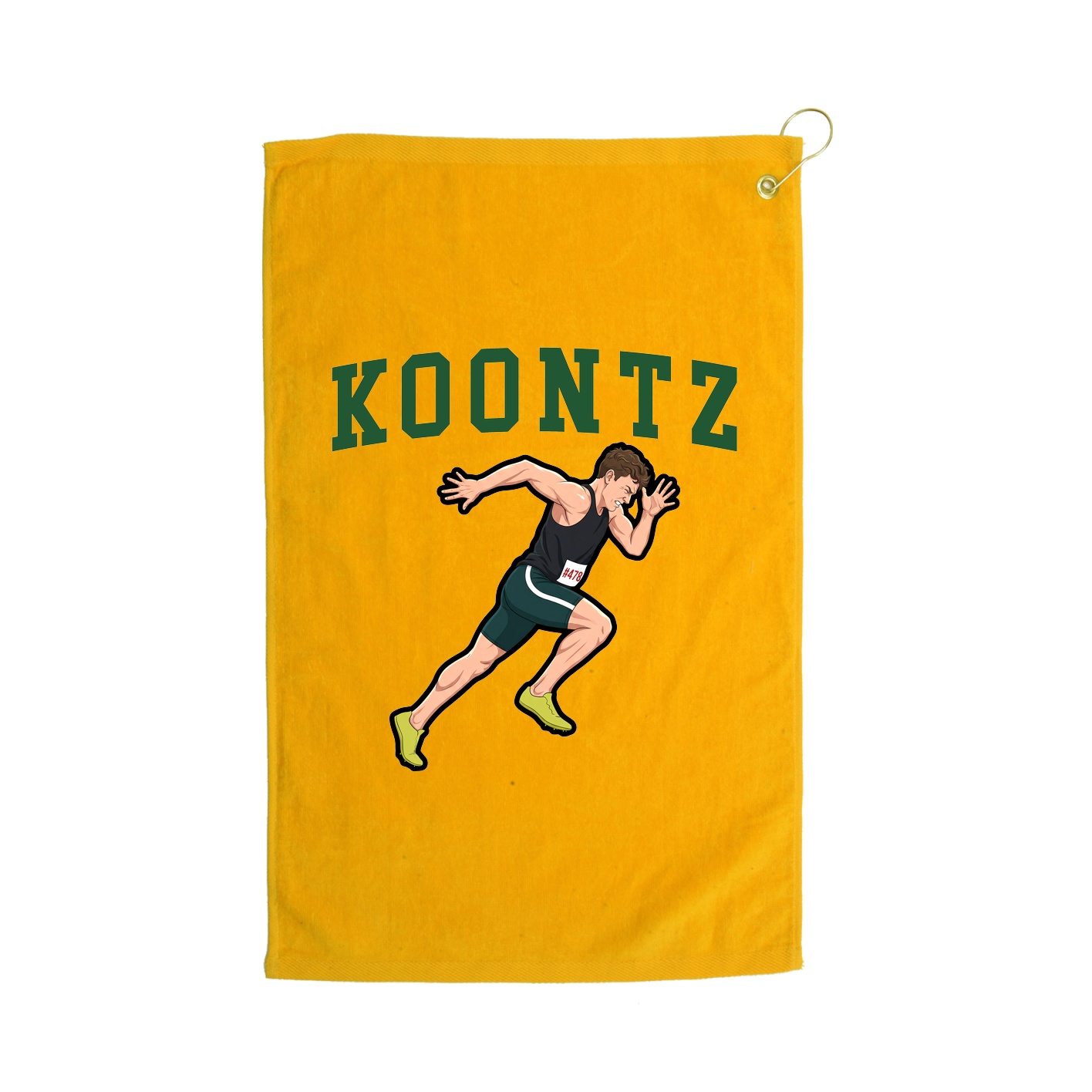 Golf Towel — Shirsey in Gold