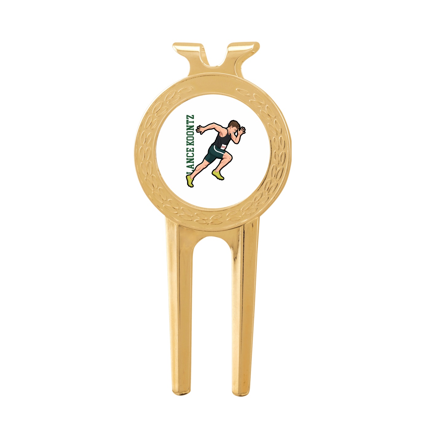 Divot Tool with Ball Marker — Name Vertical in Classic
