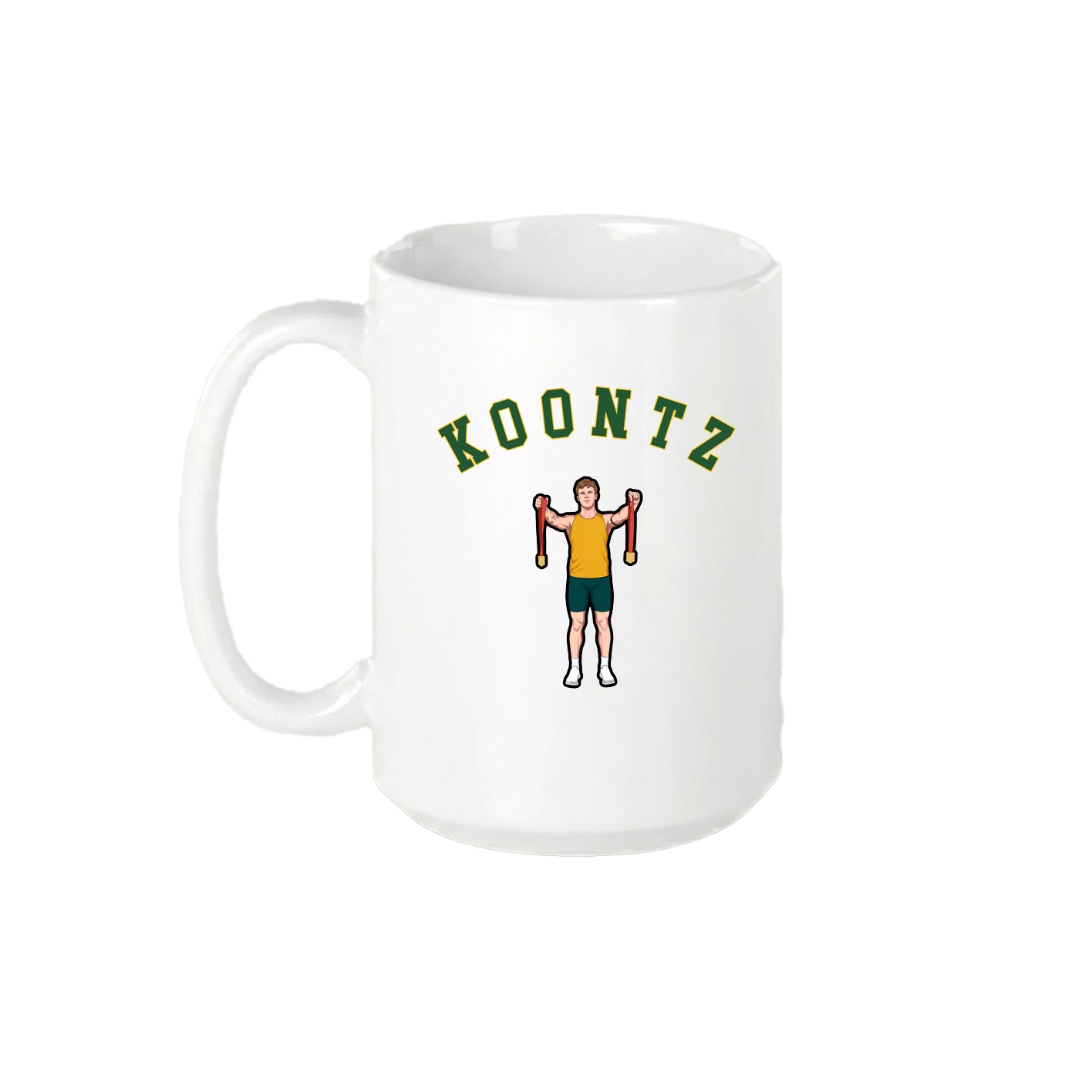 15oz Coffee Mug — Shirsey Arch in White