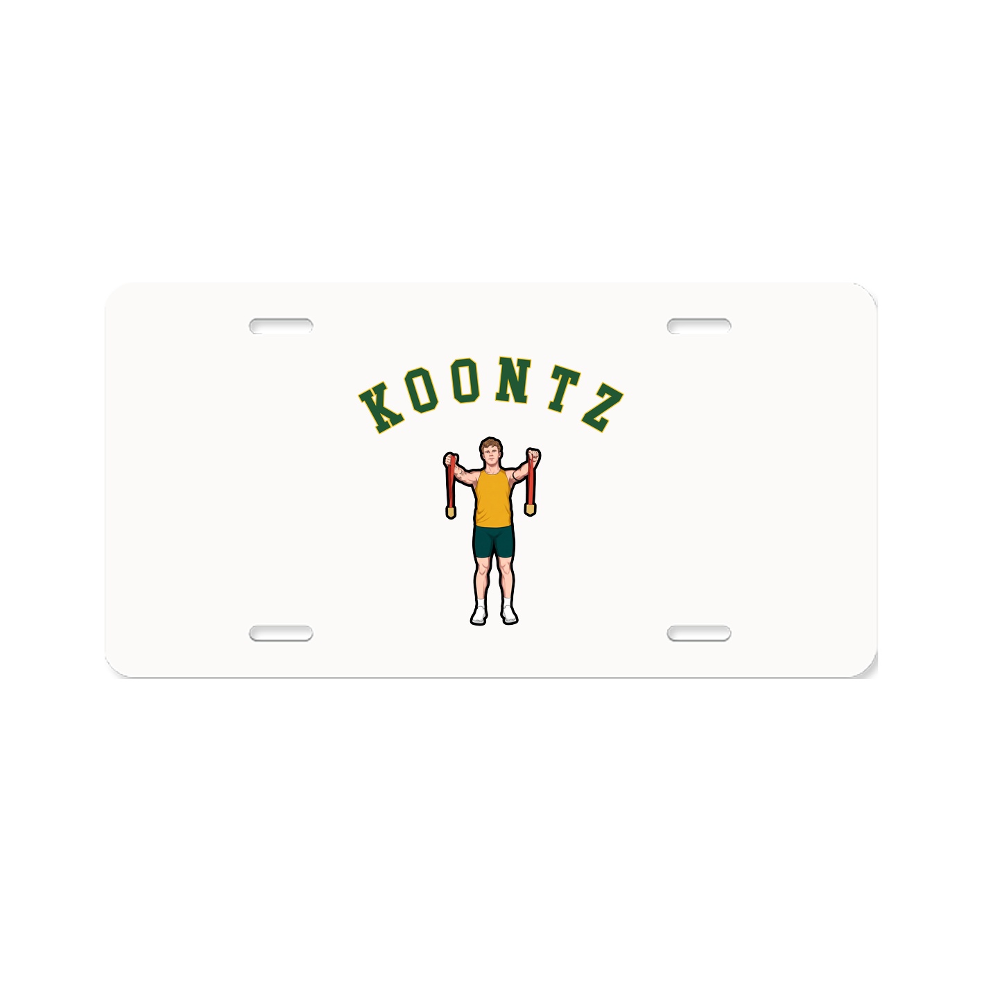 License Plate — Shirsey Arch in Classic