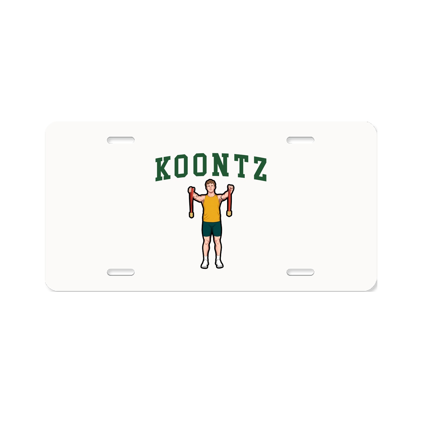 License Plate — Shirsey in Classic