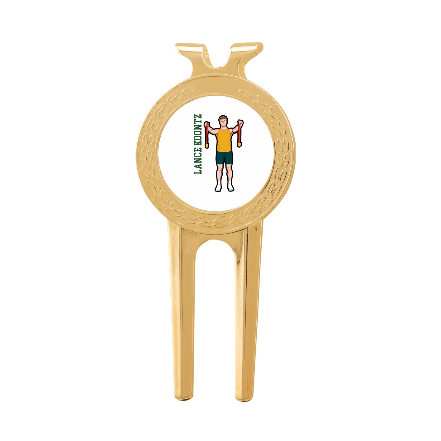 Divot Tool with Ball Marker — Name Vertical in Classic