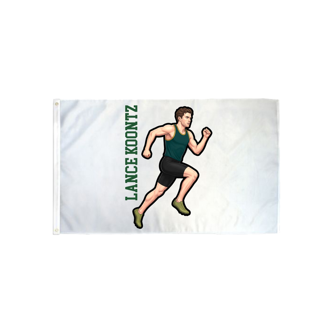 3x5 Flag — Name Vertical in Classic