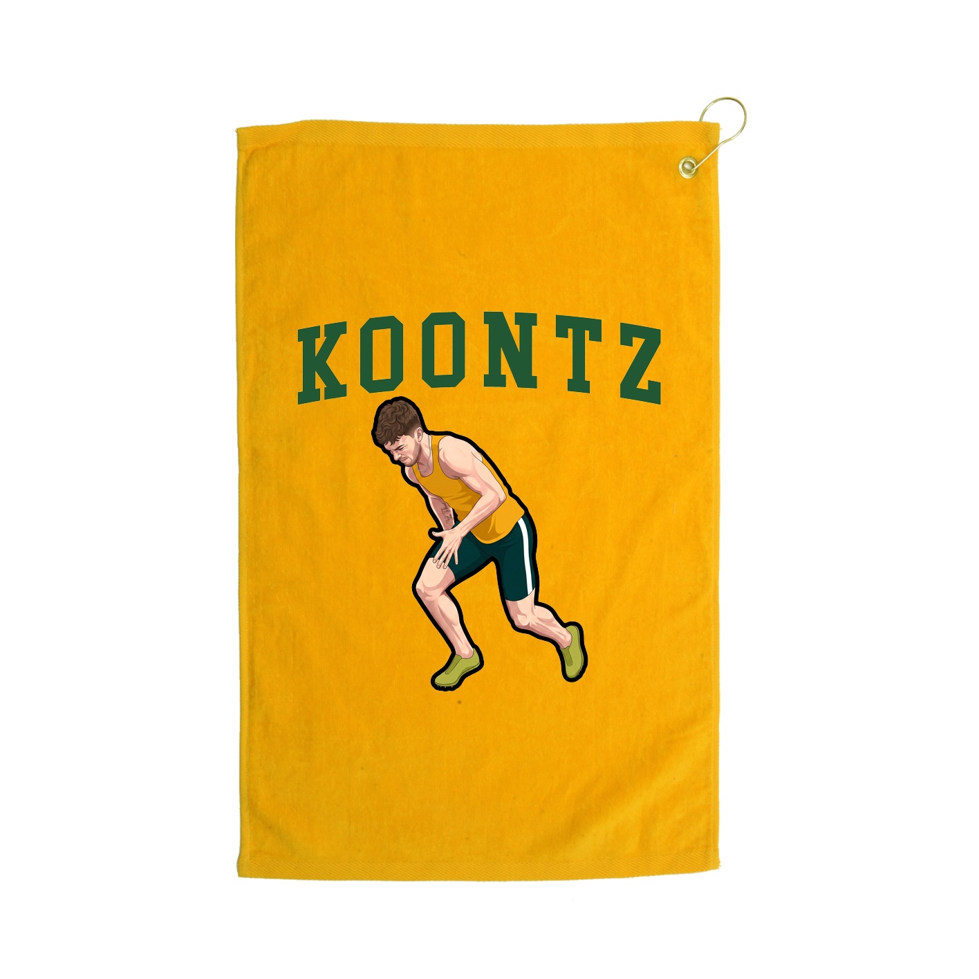 Golf Towel — Shirsey in Gold