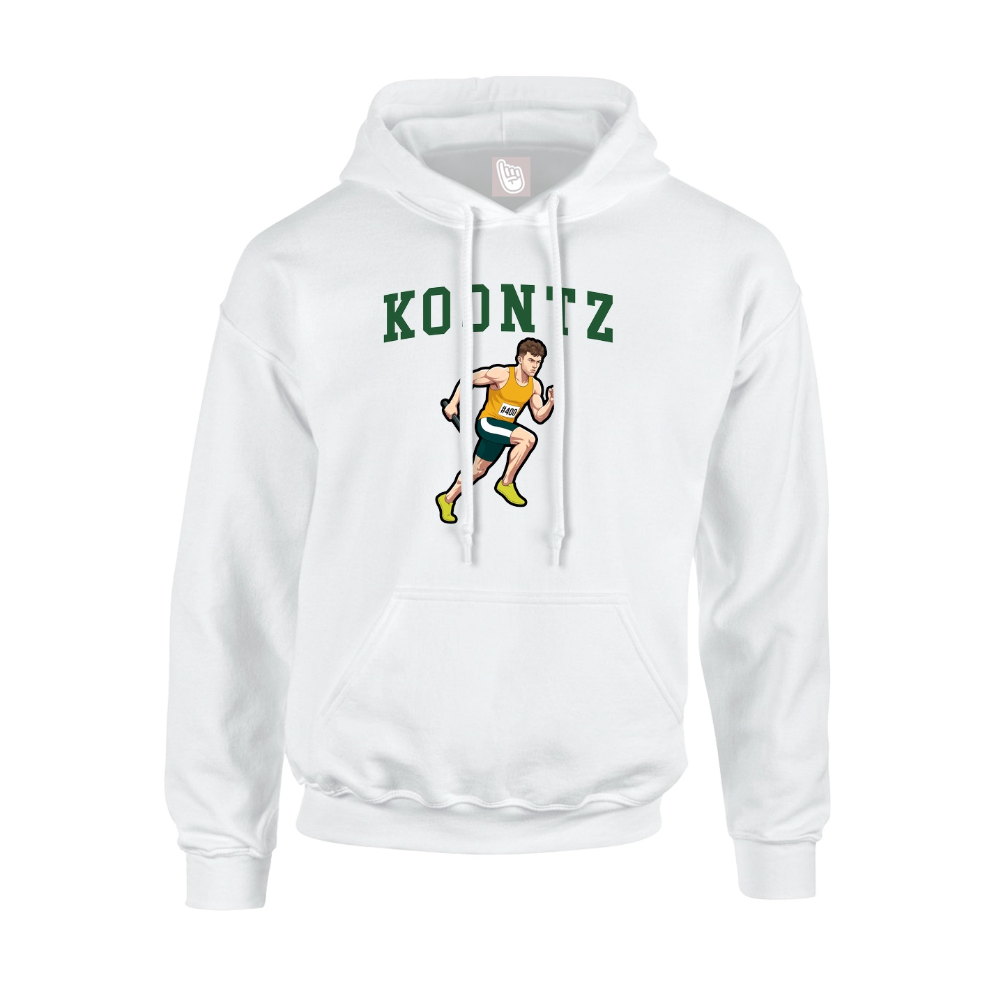 Hoodie — Shirsey in White
