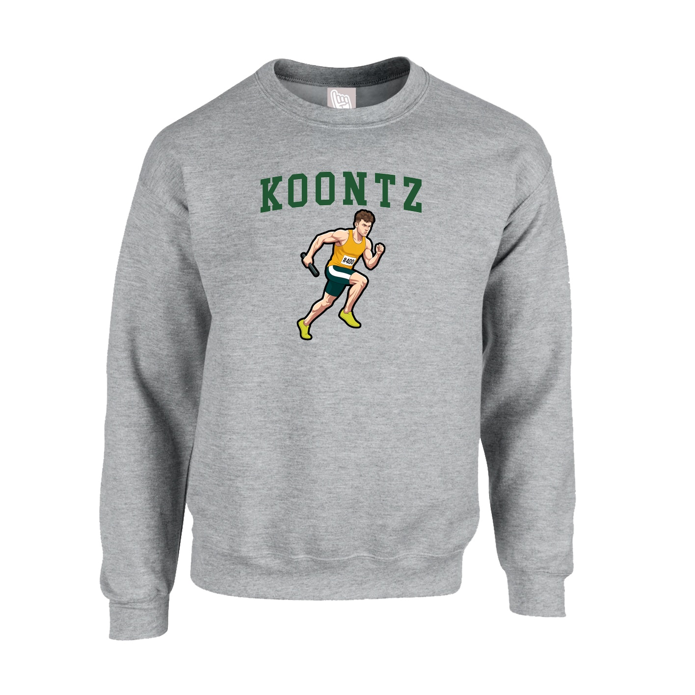 Fleece Crew — Shirsey in Grey