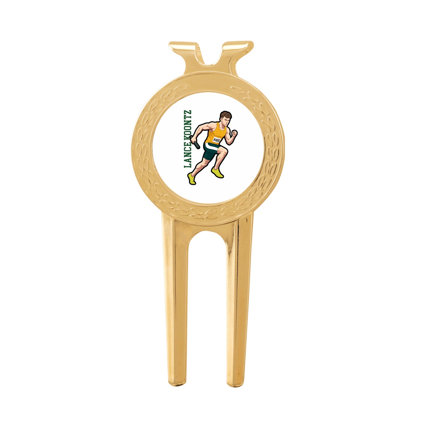 Divot Tool with Ball Marker — Name Vertical in Classic