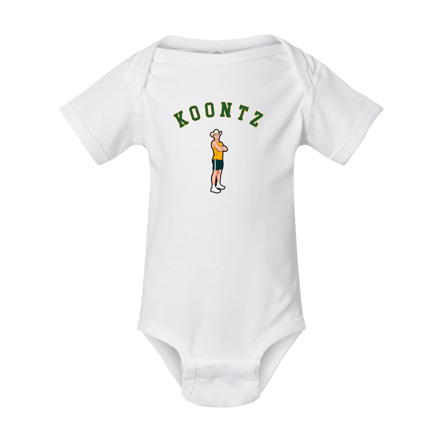 Baby Onesie — Shirsey Arch in White