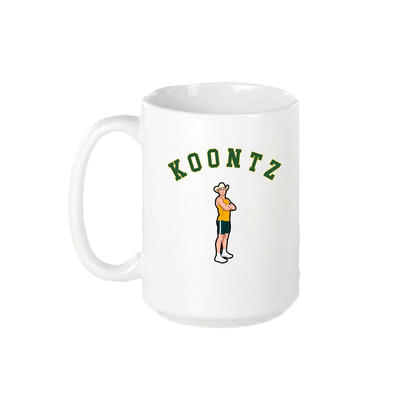 15oz Coffee Mug — Shirsey Arch in White
