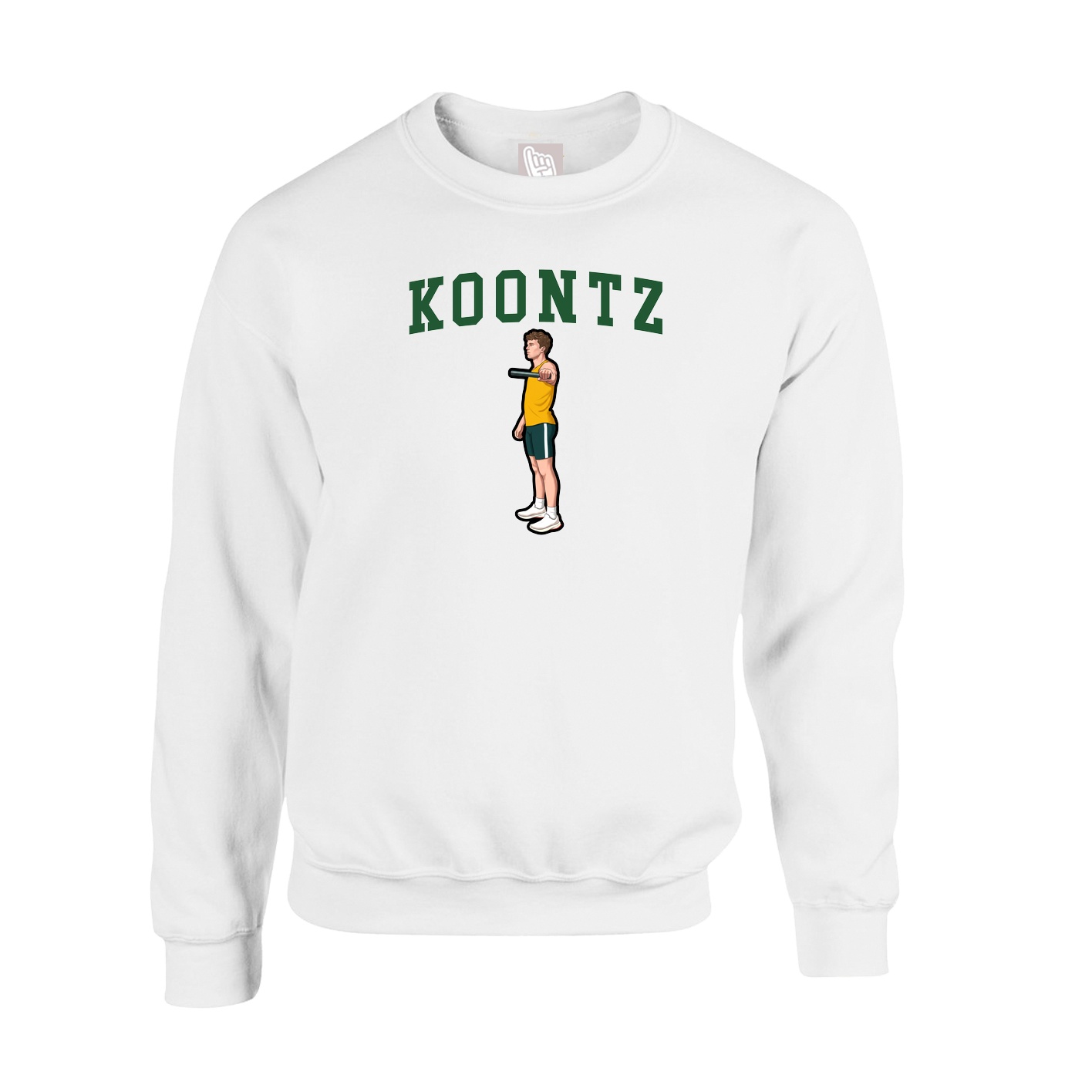 Fleece Crew — Shirsey in White