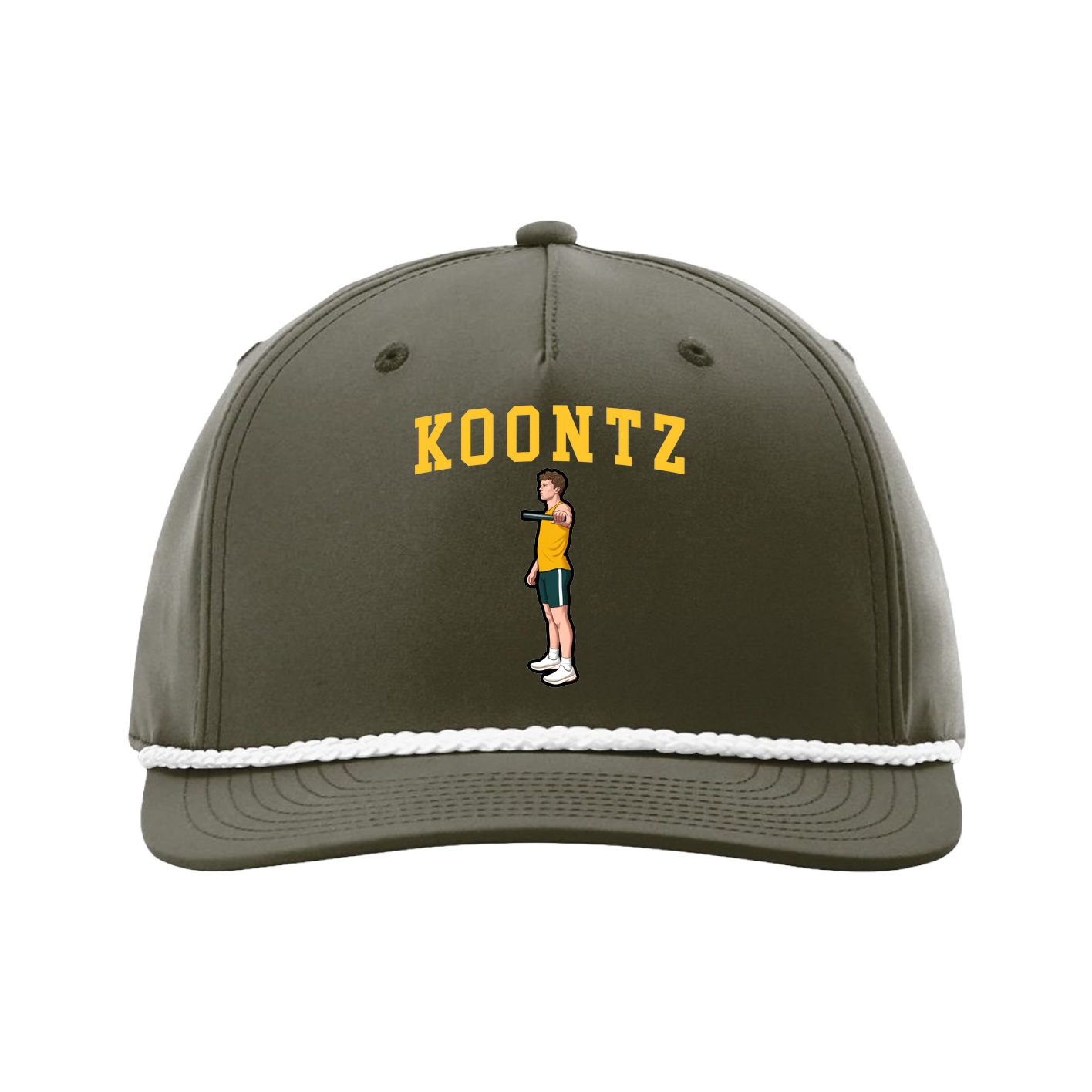 Five-Panel Classic Rope Cap — Shirsey in Green