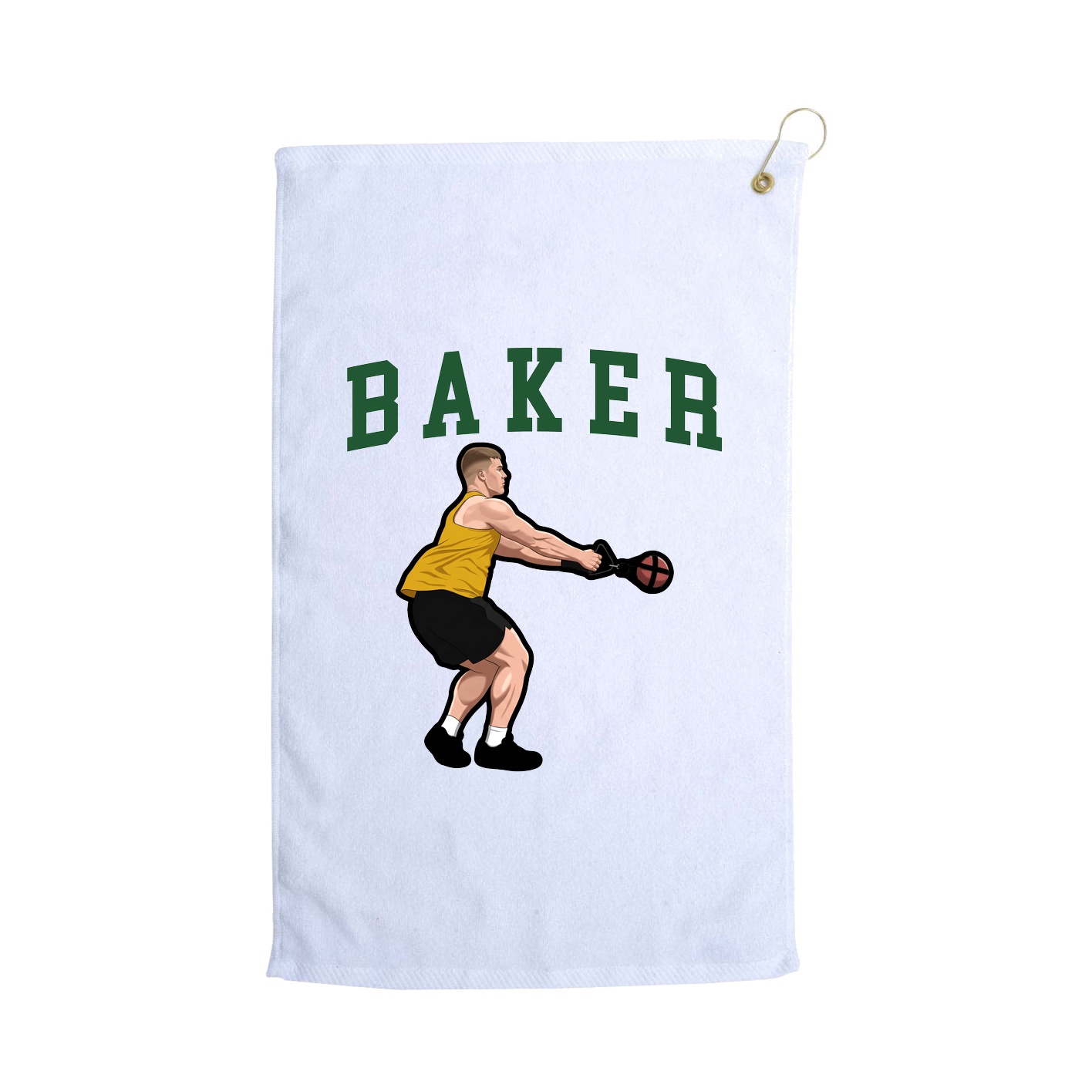 Golf Towel — Shirsey in White