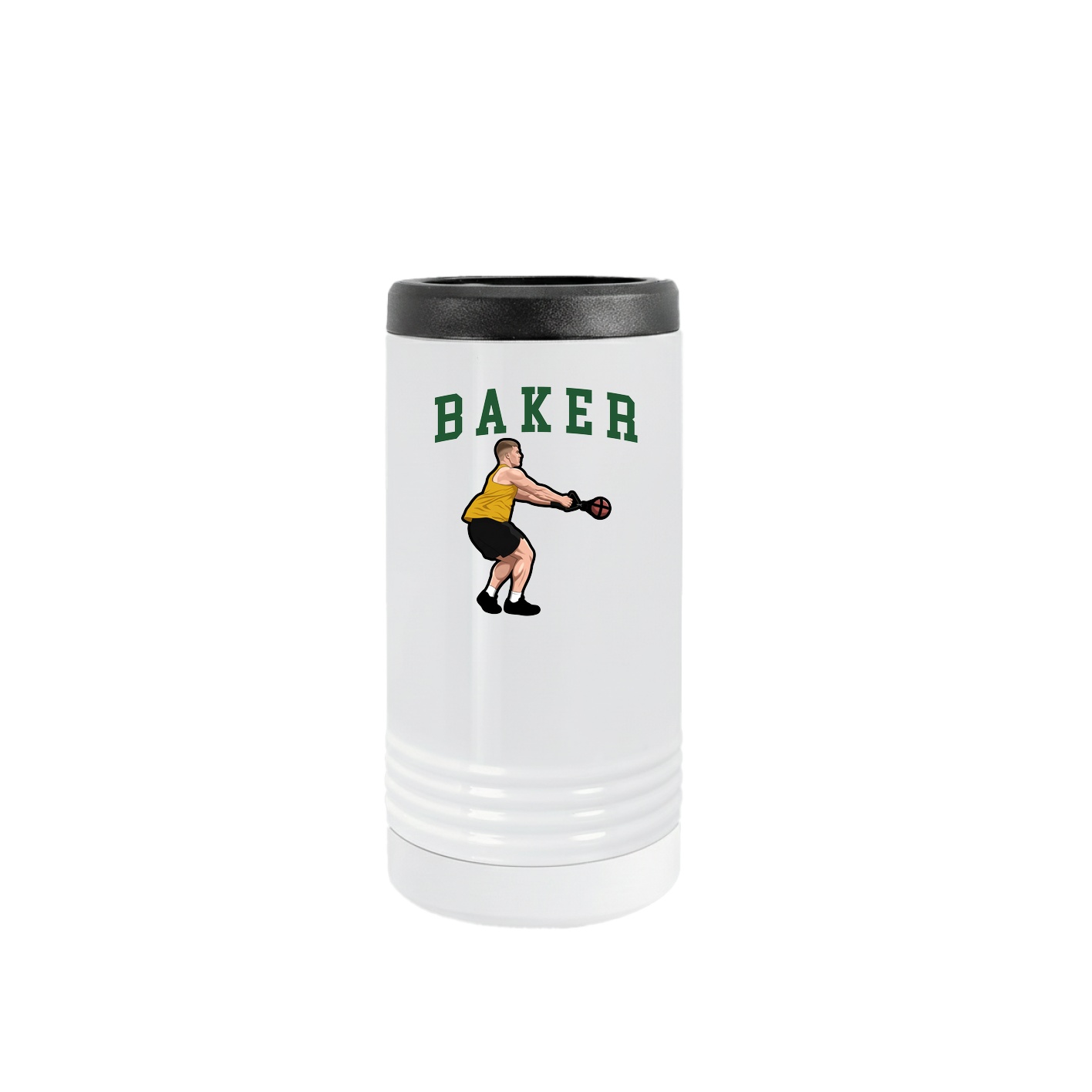 Slim Beverage Holder — Shirsey in White