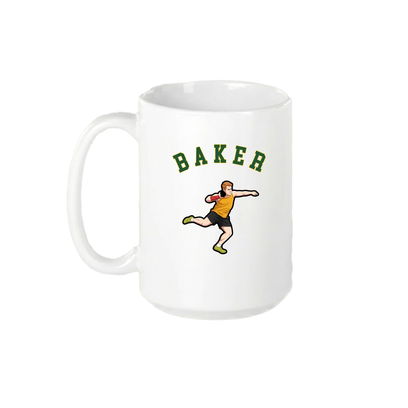 15oz Coffee Mug — Shirsey Arch in White