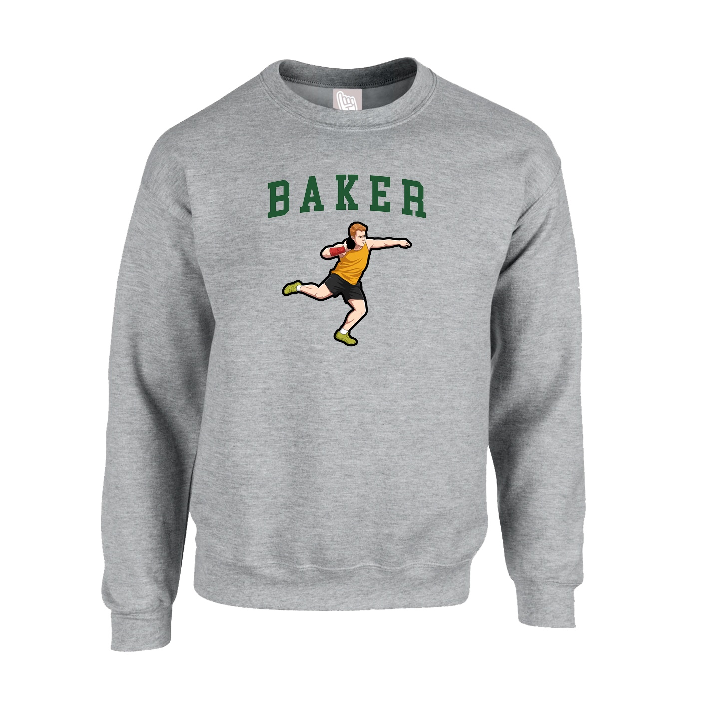 Fleece Crew — Shirsey in Grey