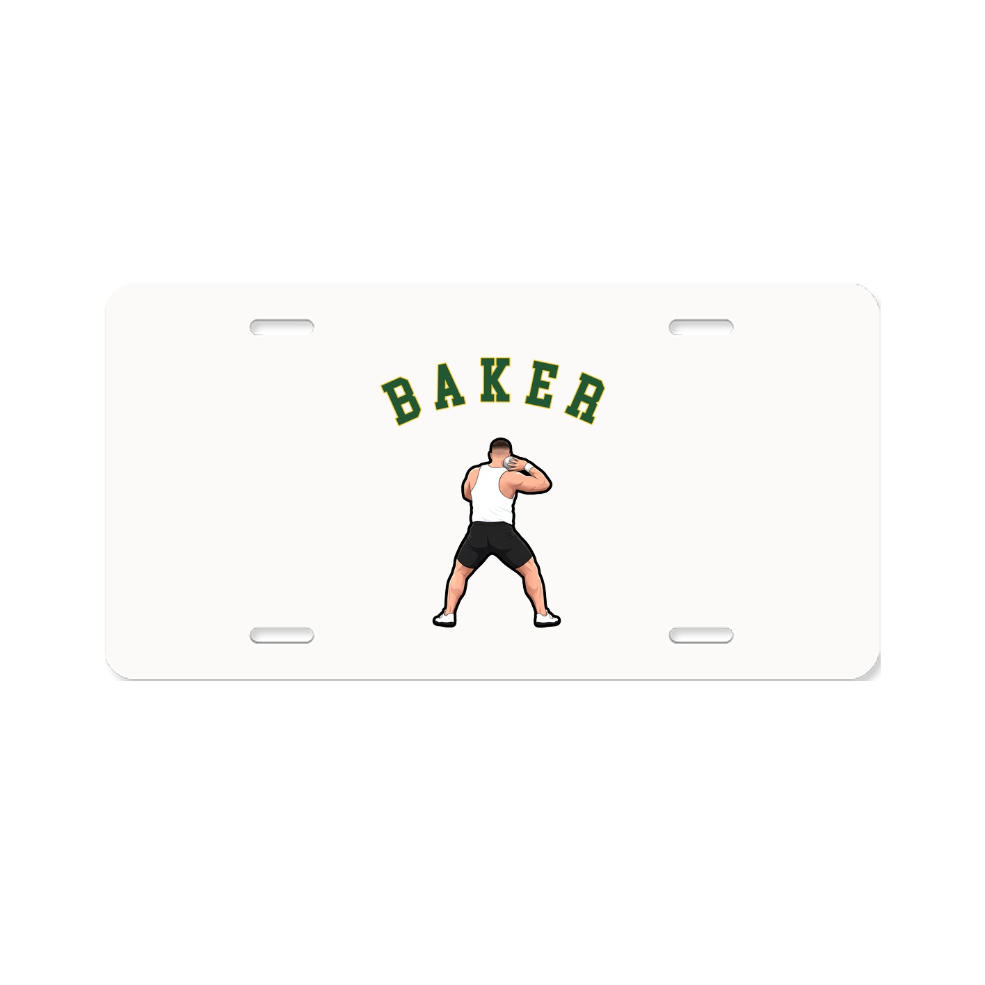 License Plate — Shirsey Arch in Classic