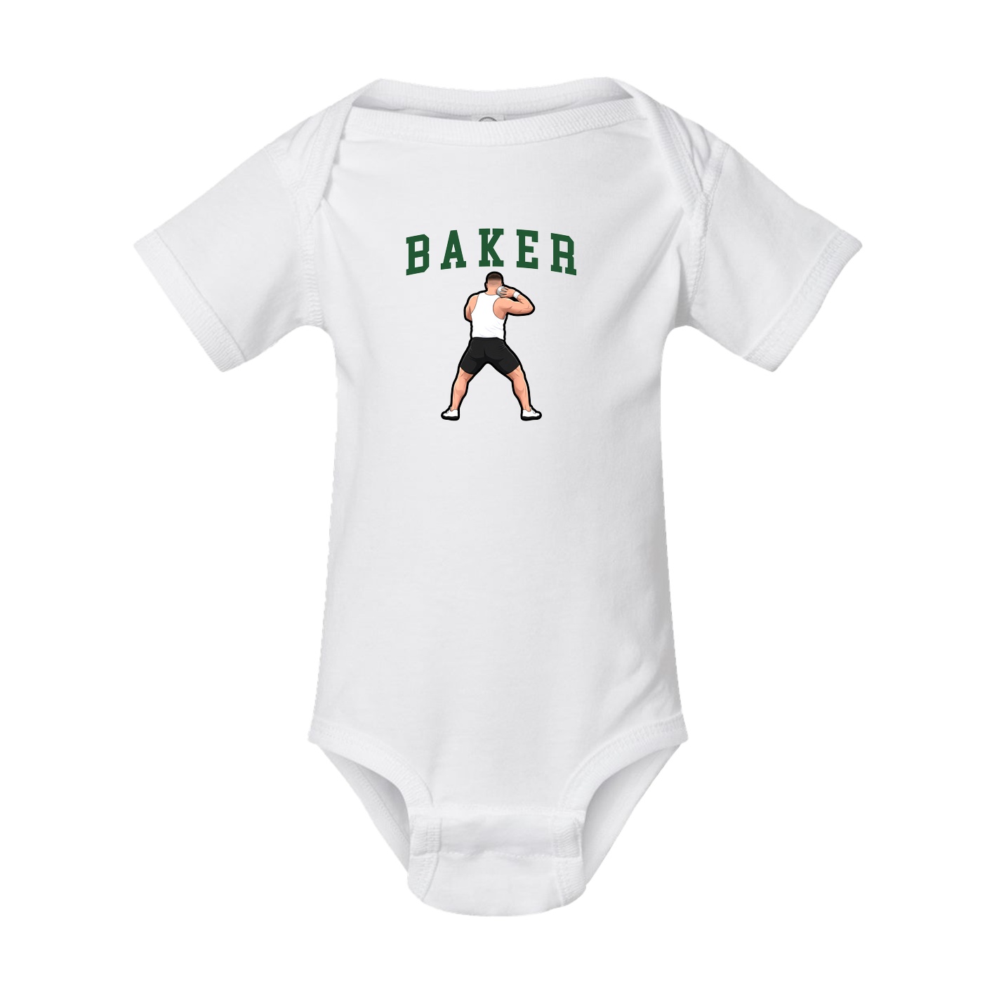 Baby Onesie — Shirsey in White