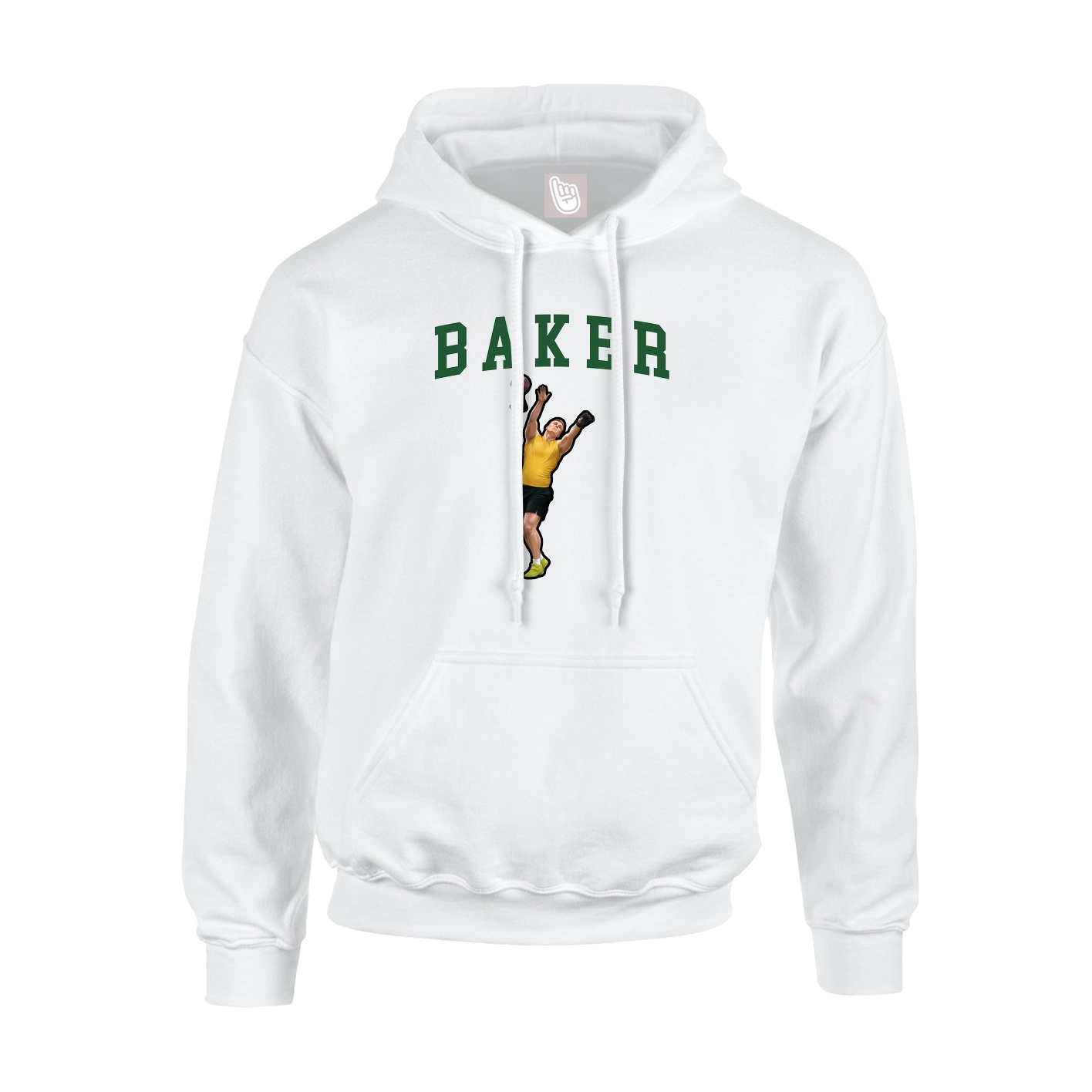Hoodie — Shirsey in White