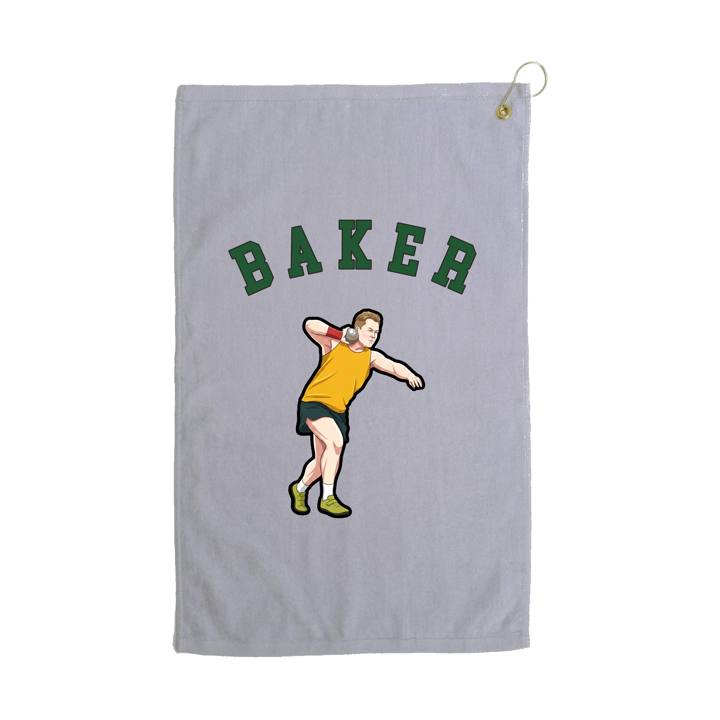 Golf Towel — Shirsey Arch in Grey
