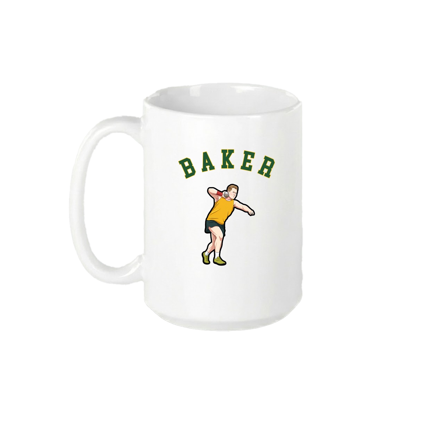 15oz Coffee Mug — Shirsey Arch in White