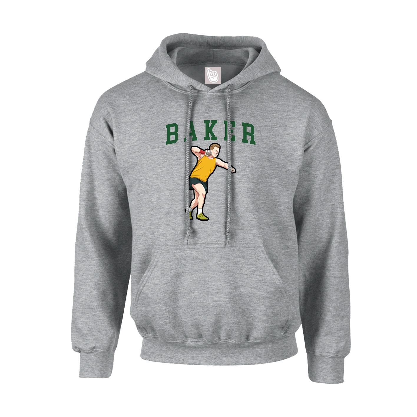 Hoodie — Shirsey in Grey
