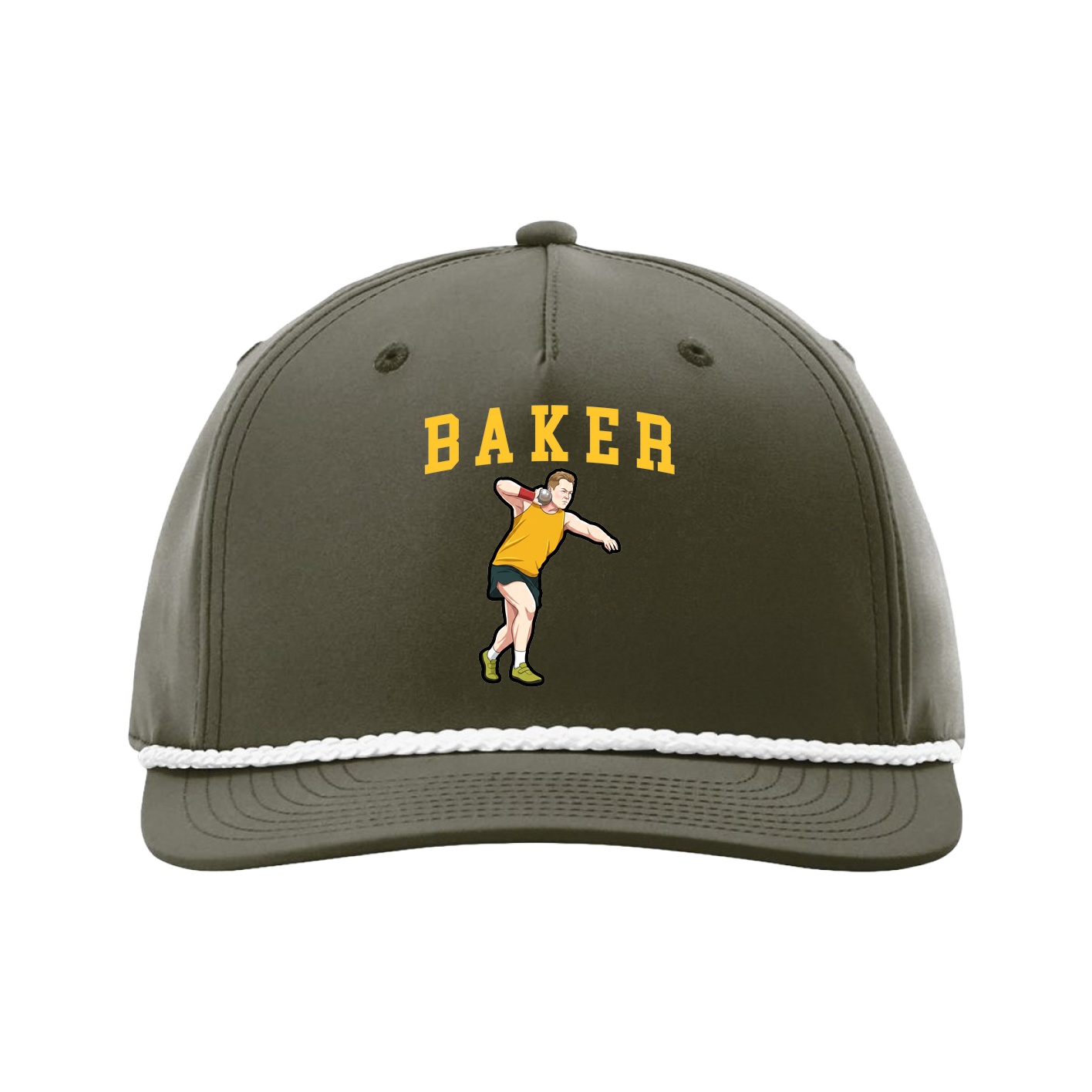 Five-Panel Classic Rope Cap — Shirsey in Green