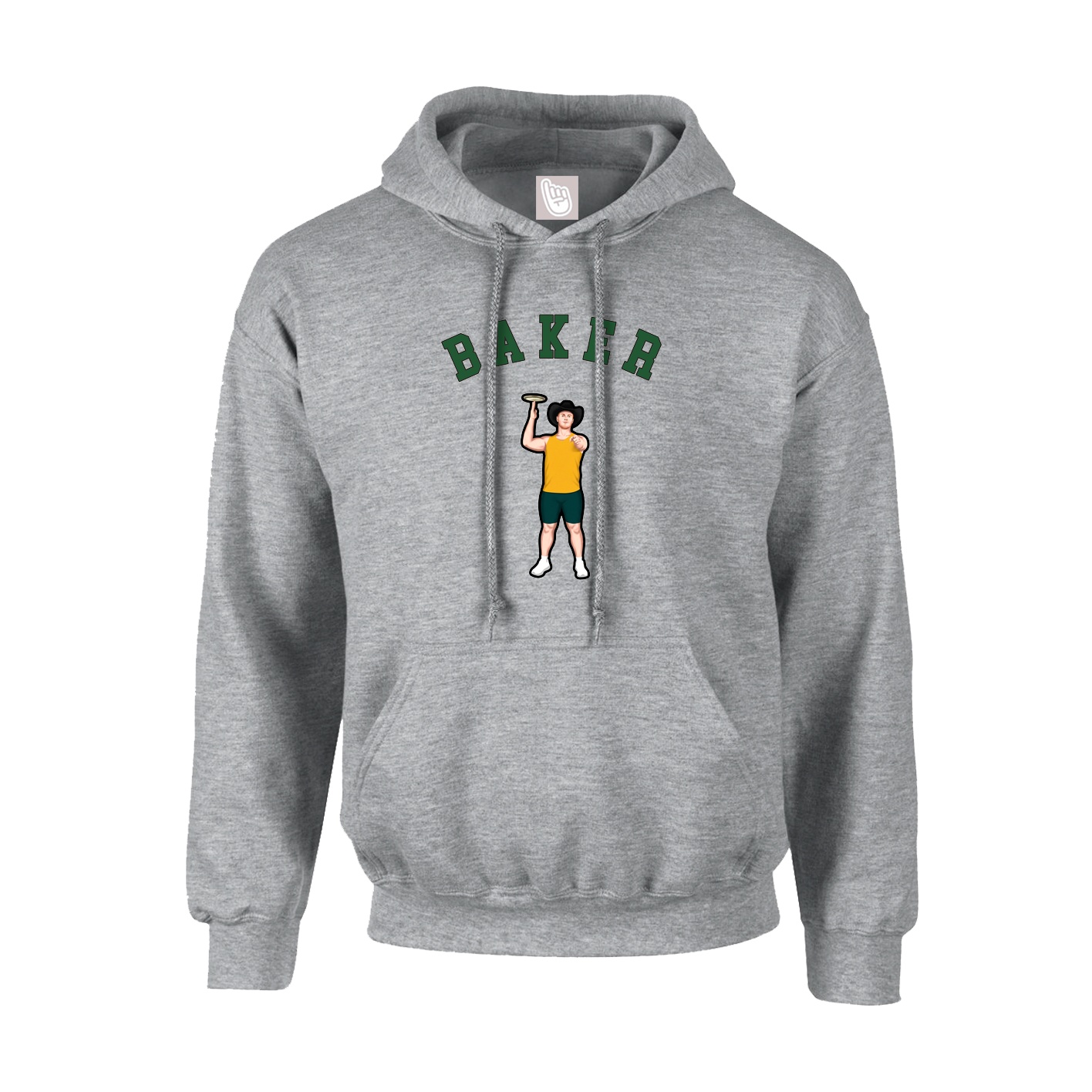 Youth Hoodie — Shirsey Arch in Grey