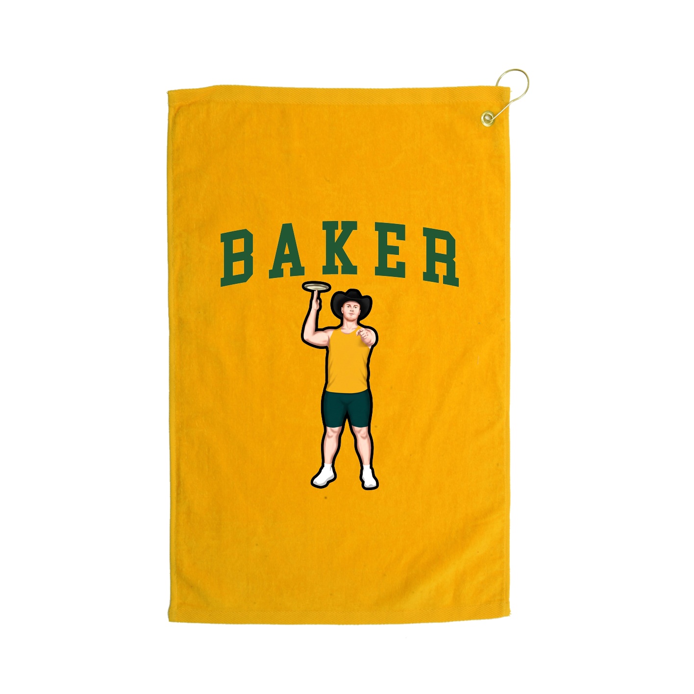 Golf Towel — Shirsey in Gold