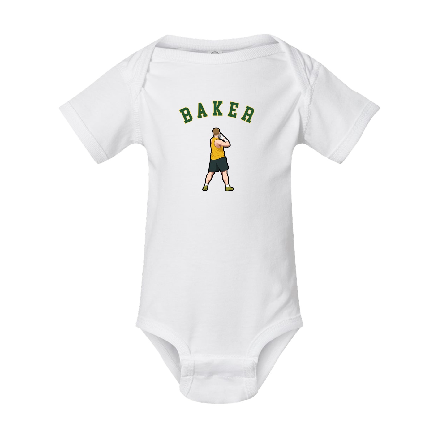 Baby Onesie — Shirsey Arch in White